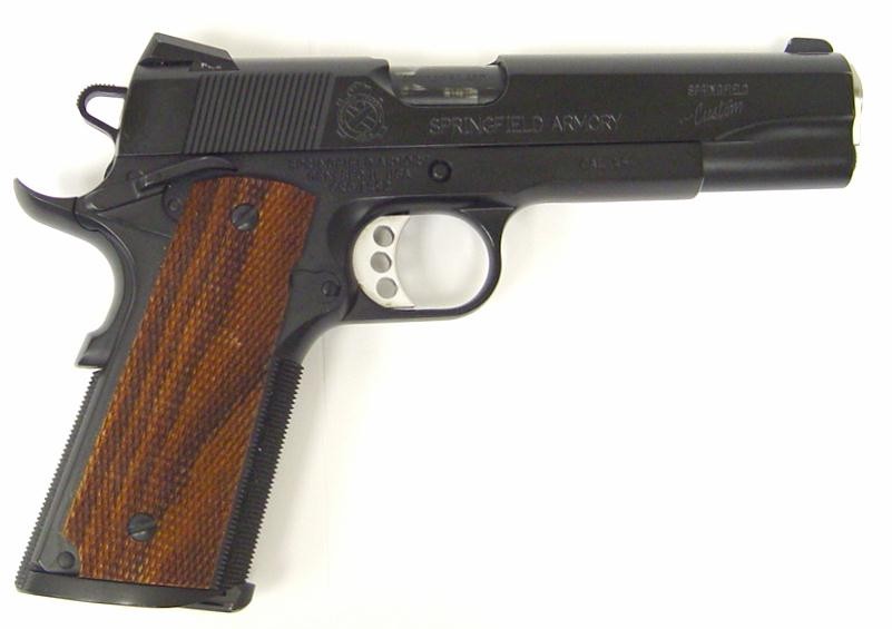 Springfield Professional .45 ACP caliber pistol. This is an FBI