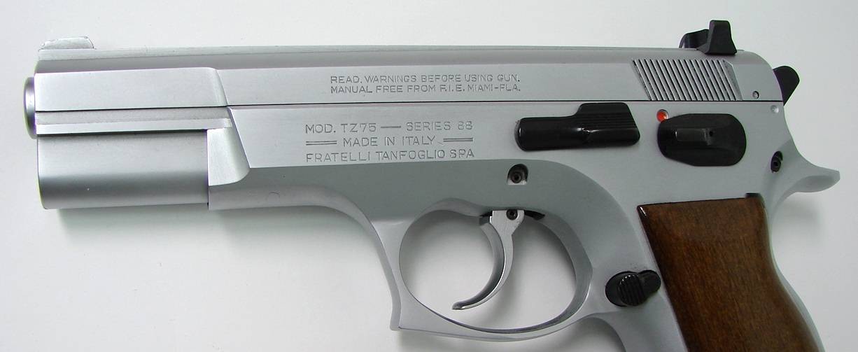 TANFOGLIO TZ-75 SERIES 88 .41AE/9mm (PR62131) - Collectors Firearms