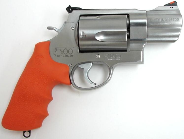 Smith & Wesson 500ES .500 S&W Magnum caliber revolver with 2