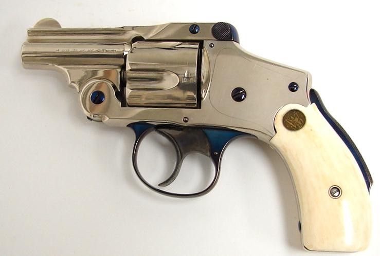 カムスキー38 ANTIQUE SMITH & WESSON 38 3RD MODEL D.A. SAFETY HAMMERLESS 4