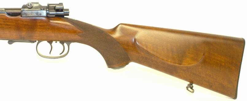 Oberndorf Mauser 98 Sporter 8x60S caliber rifle. Pre-war Oberndorf