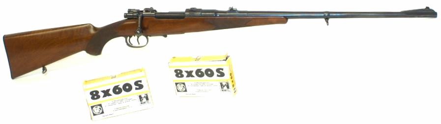 Oberndorf Mauser 98 Sporter 8x60S caliber rifle. Pre-war Oberndorf Oberndorf Mauser 98 Sporter 8x60S caliber rifle. Pre-war Oberndorf