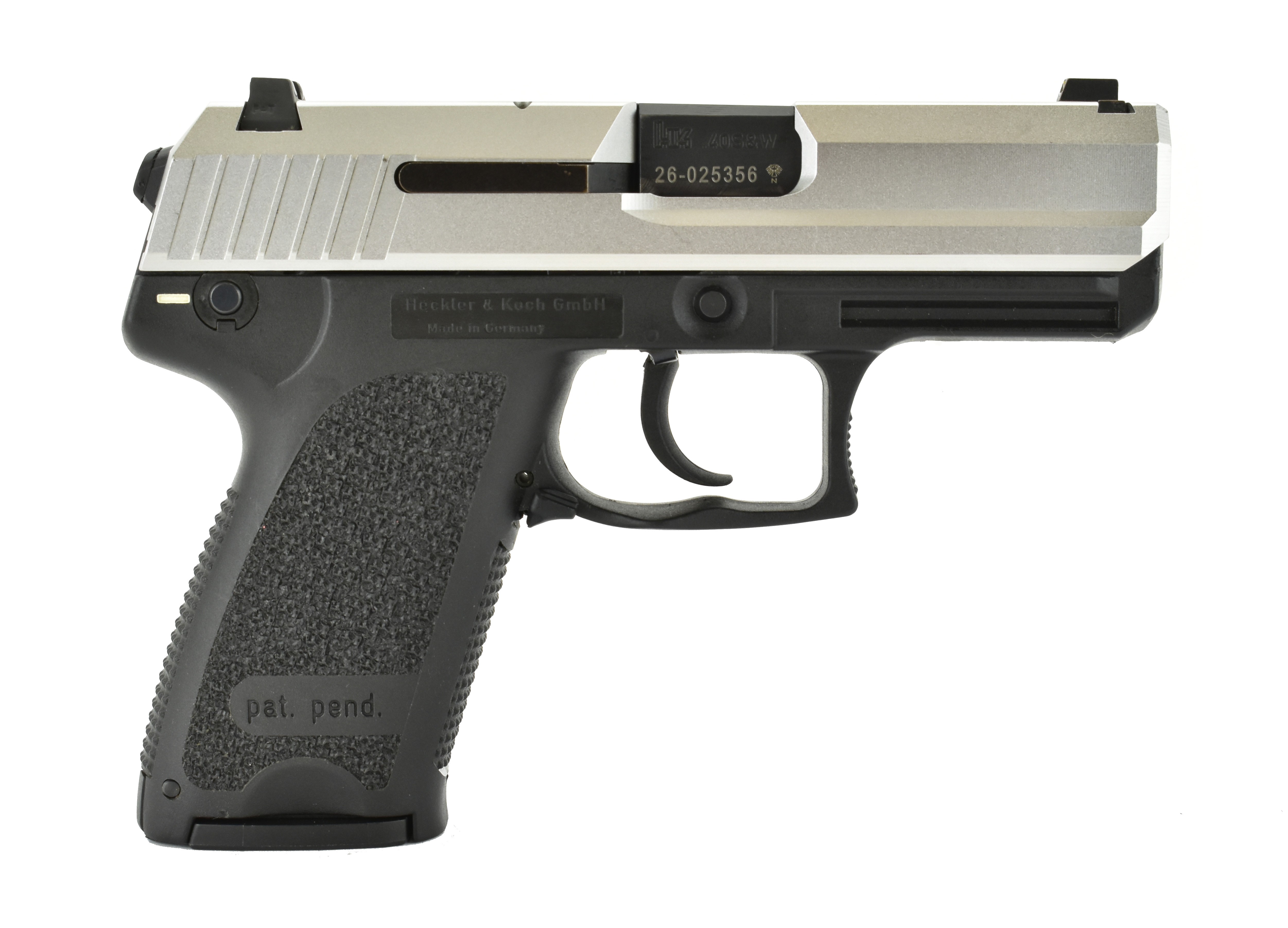 Compact 40 Heckler & Koch USP Compact .40 S&W caliber pistol for sale.