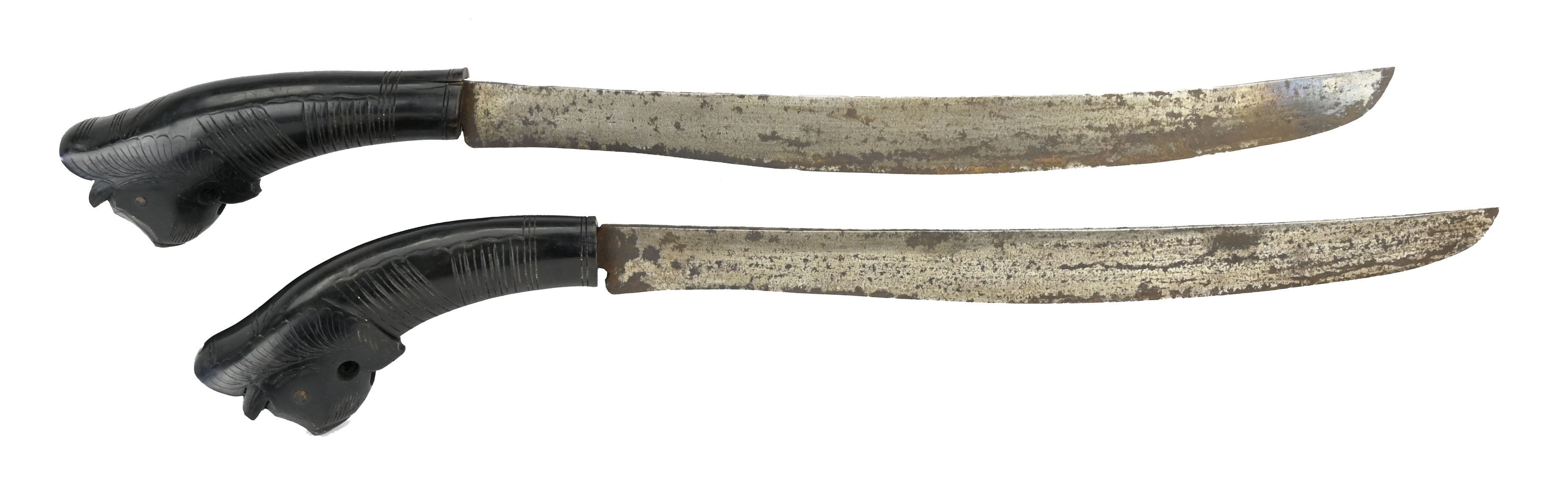 Pair of Philippine Bolo Knives (K2239)