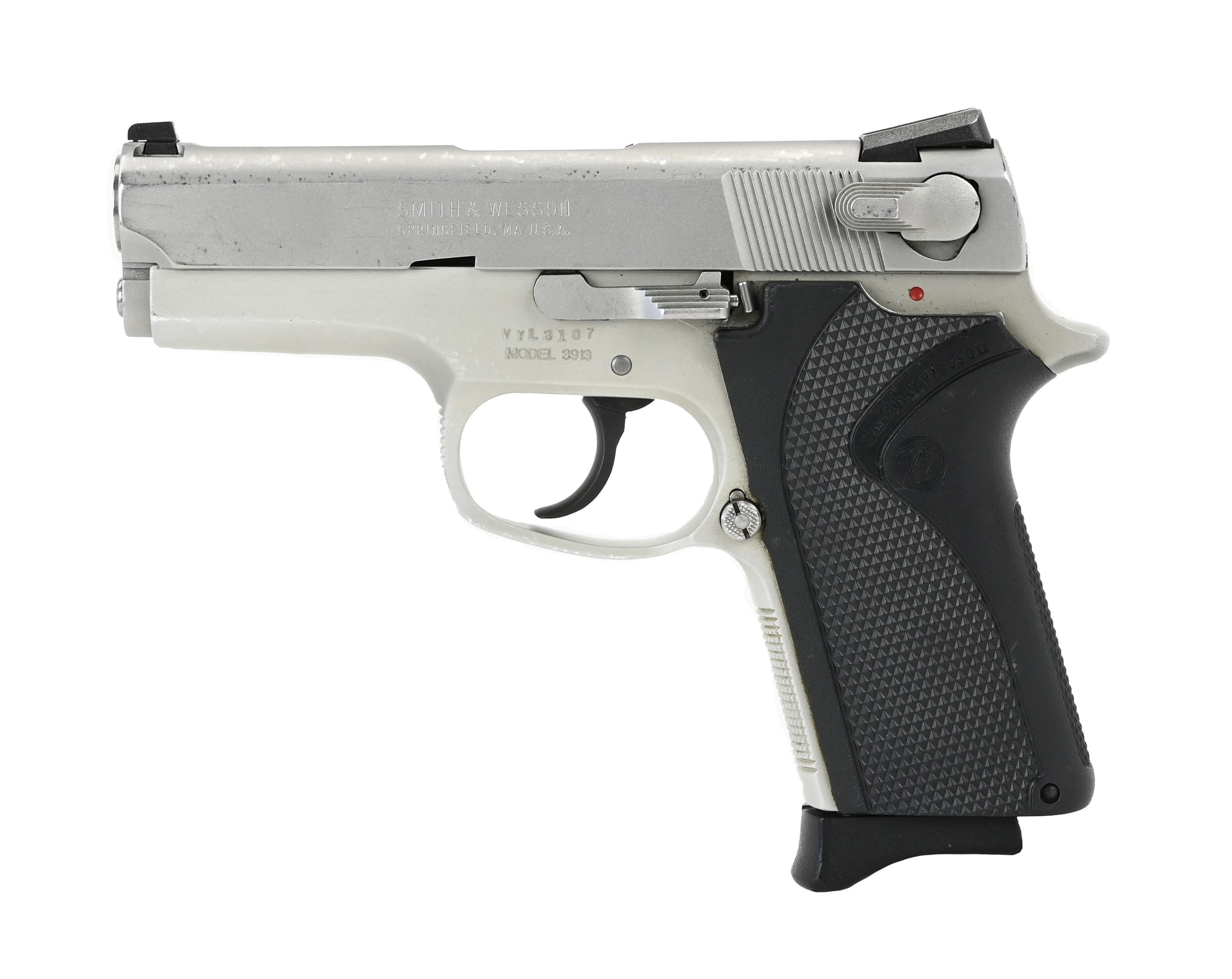Smith & Wesson 3913 9mm caliber pistol for sale.