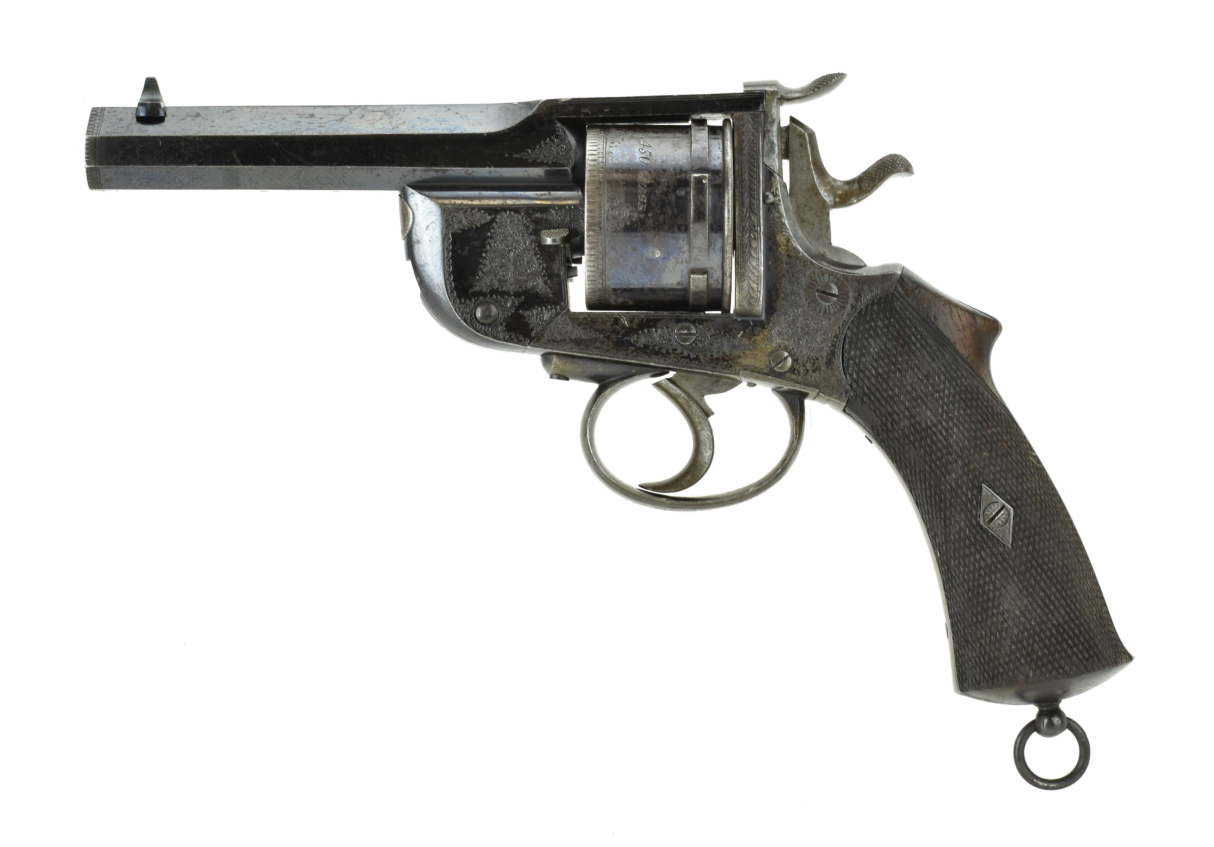 Lincoln Jeffries Six-Shot Revolver .450 Caliber (AH5636)