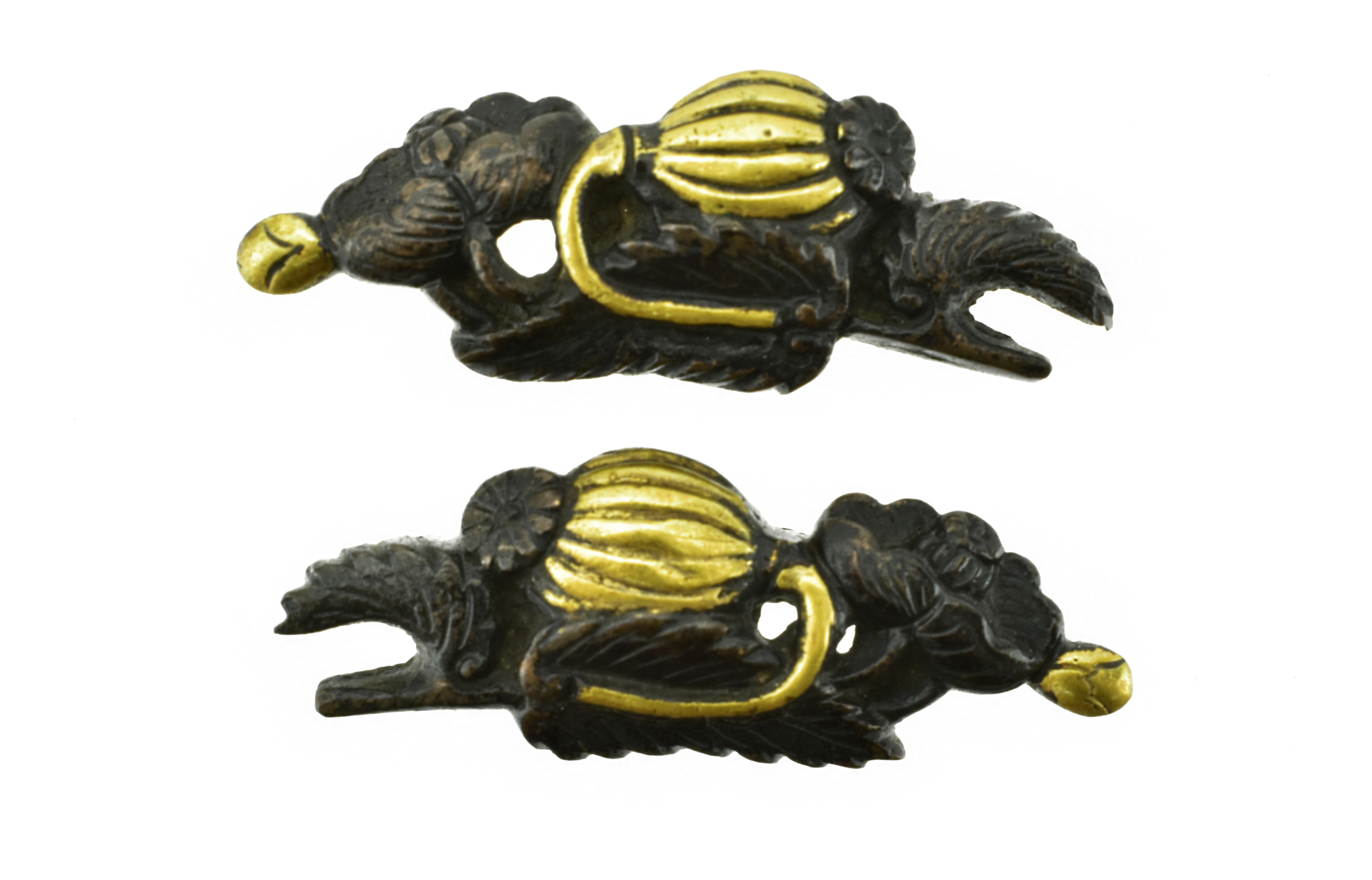 Authentic Antique Japanese Menuki .