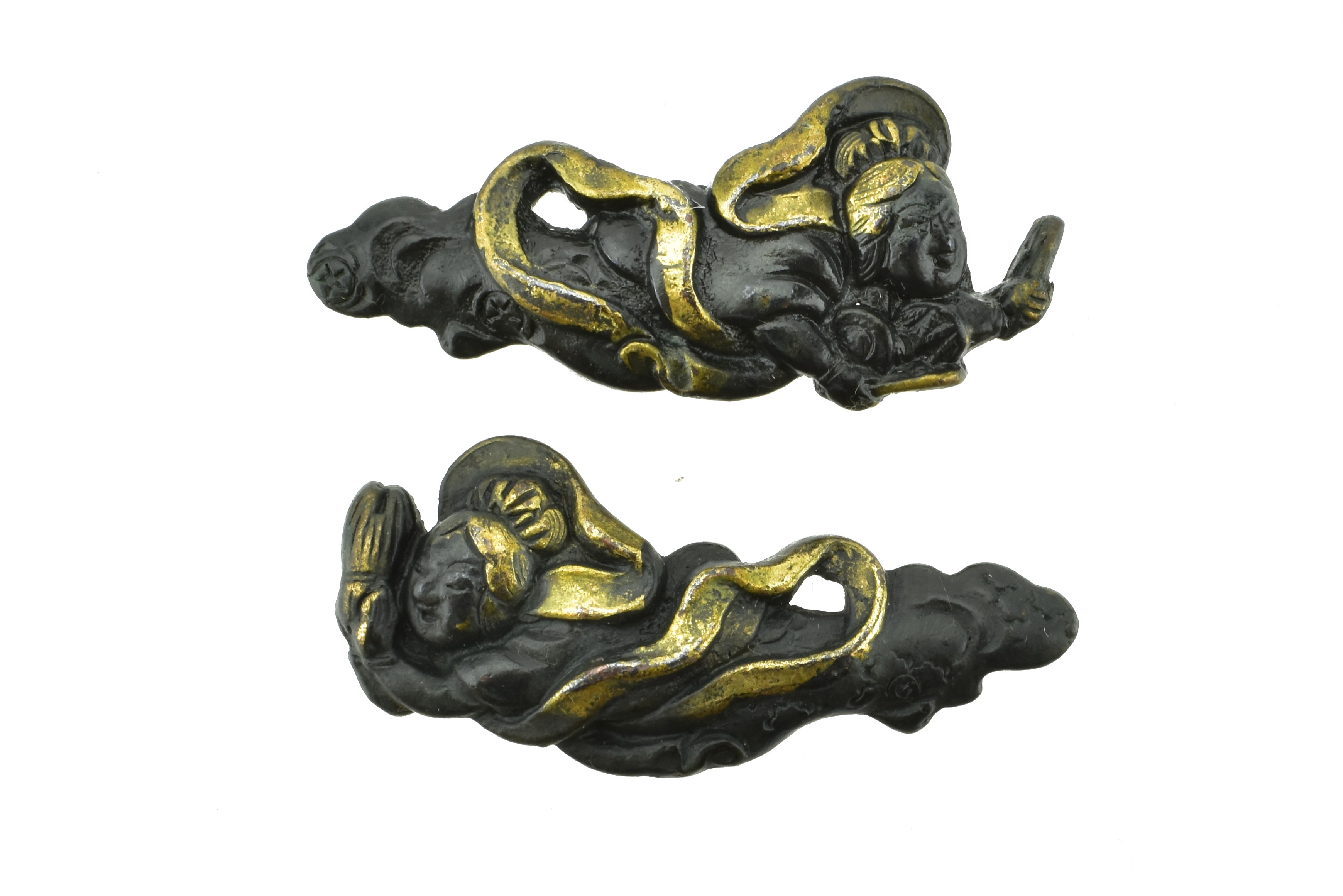 Authentic antique Japanese Menuki