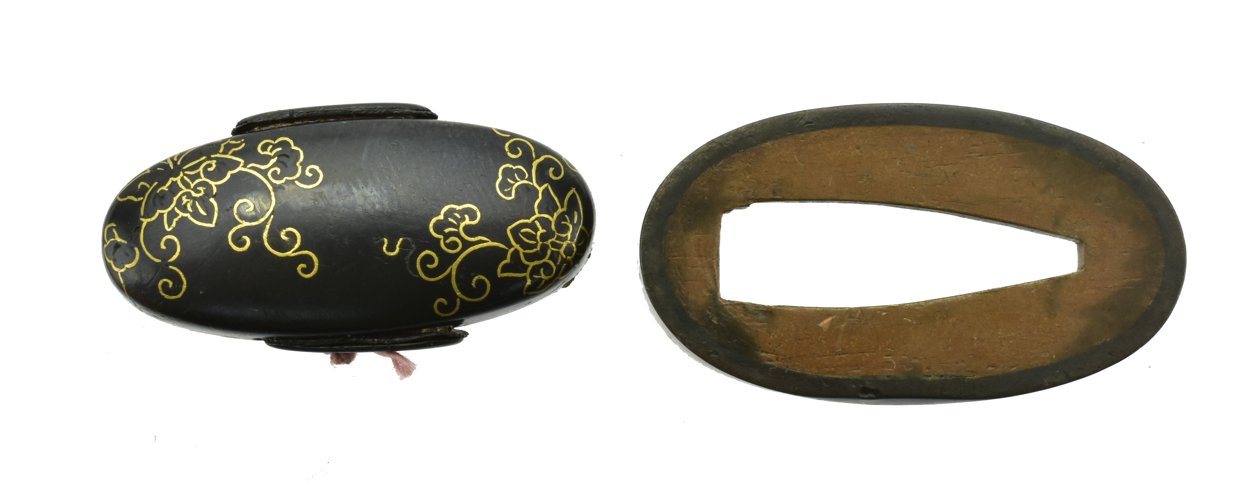 Authentic antique Japanese  Fuchi Kashira (MGJ960)