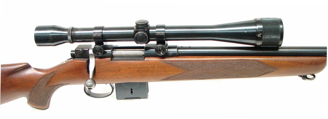 Sako Riihimaki .222 REM caliber rifle. Marlin model 322 bolt