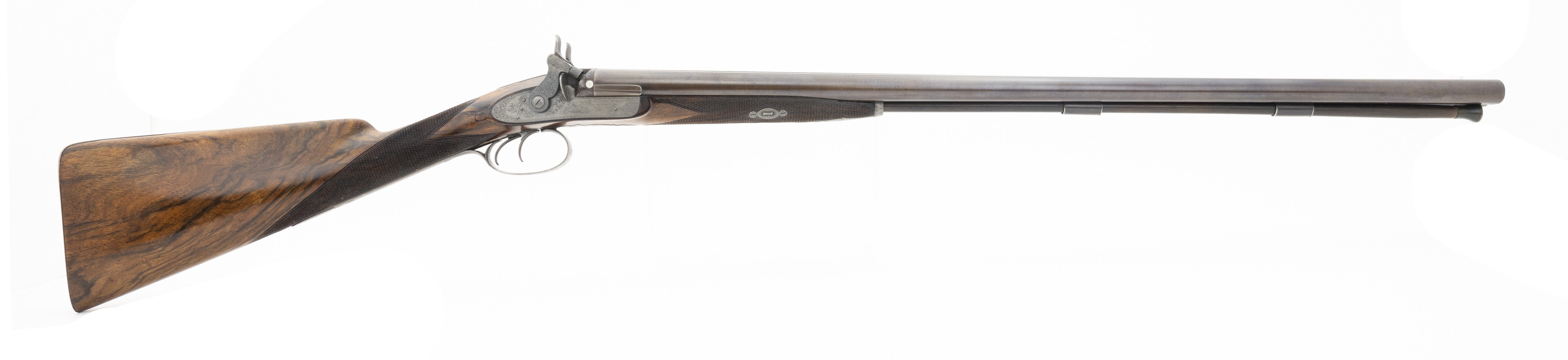 High Quality Manton Double Barrel Percussion Shotgun (AS43)