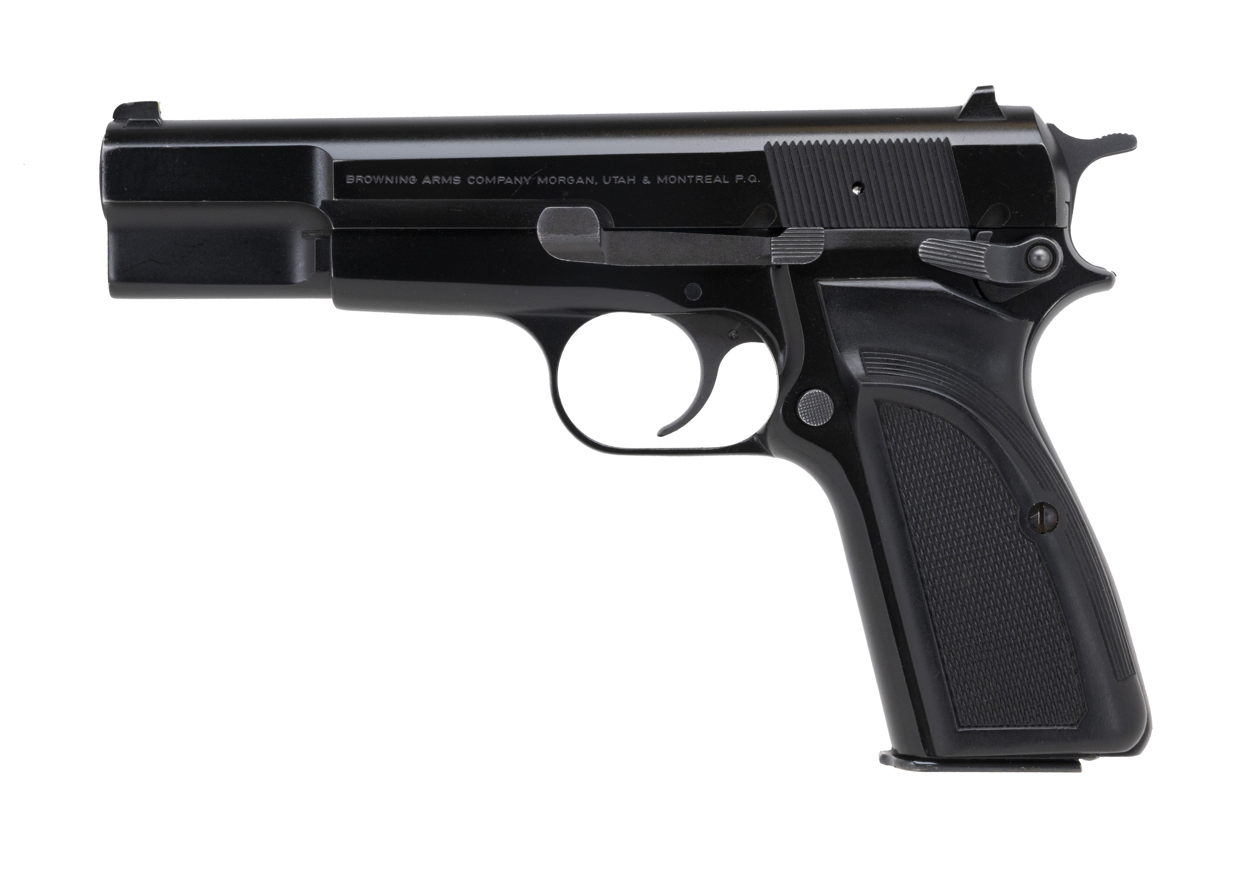 Browning Hi-Power Mark III .40 S&W caliber pistol for sale.