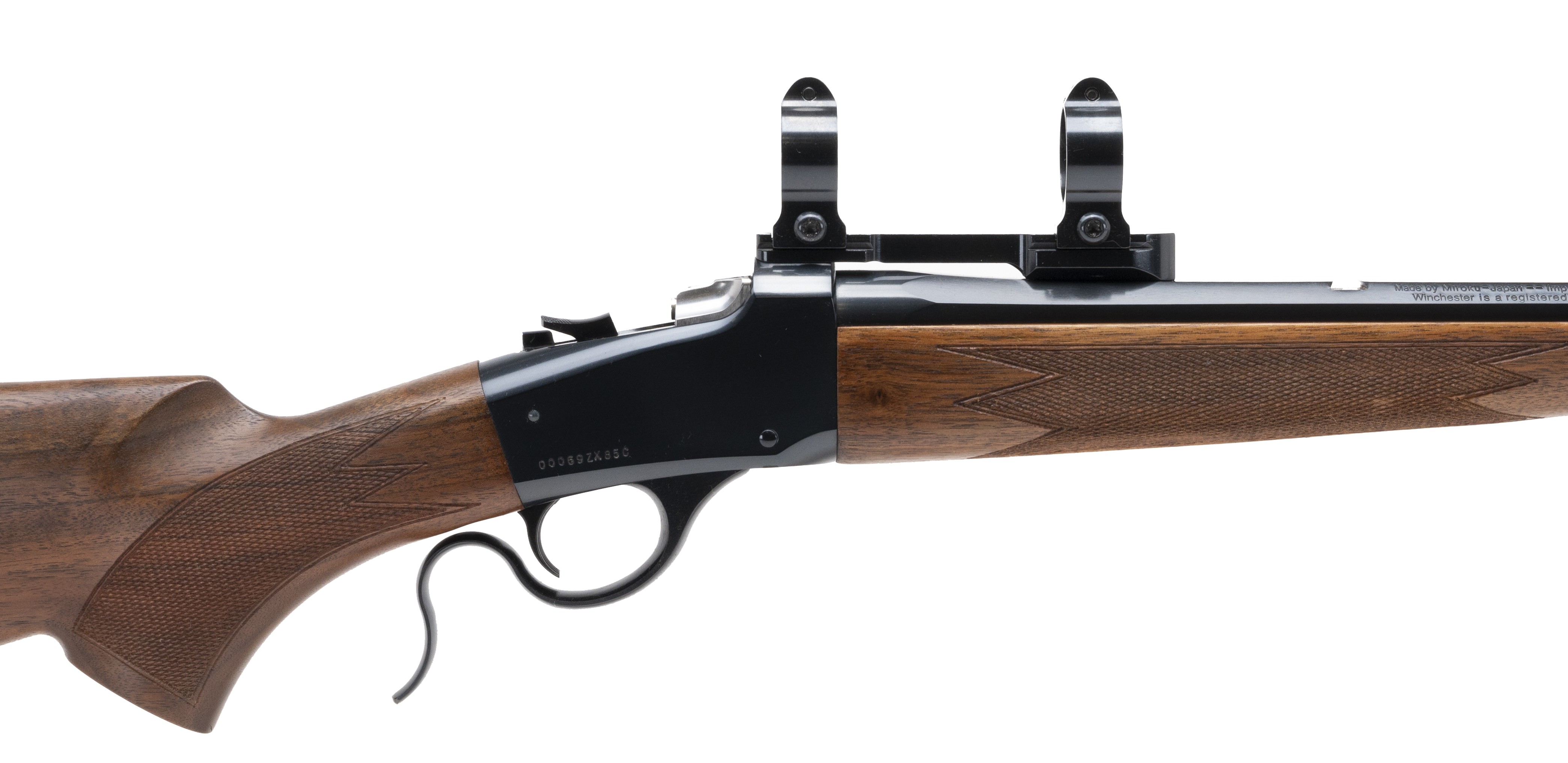 jampan Winchester 1885 Low Wall .22 LR caliber rifle for sale.