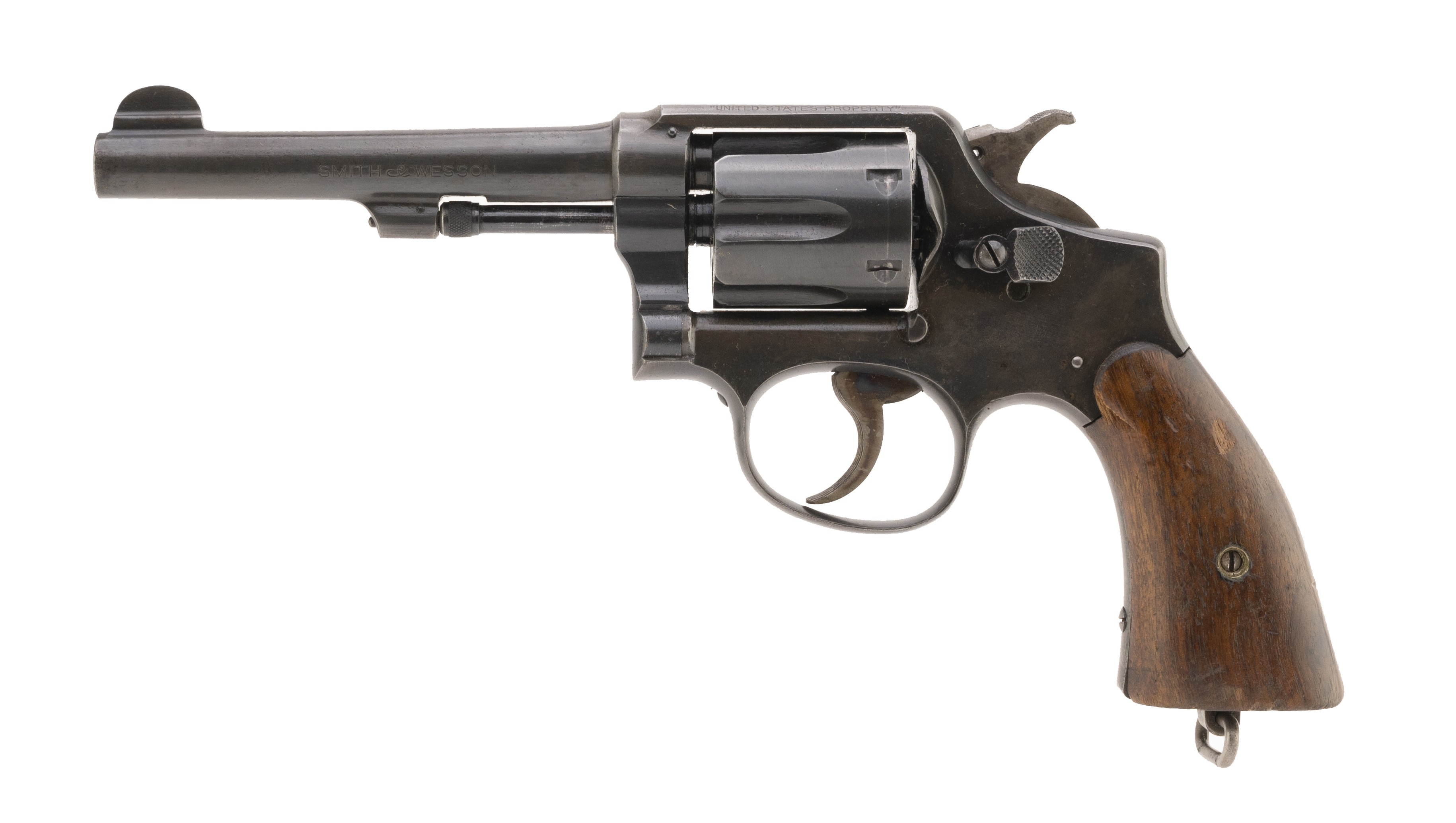 【アンティーク・希少】SMITH&WESSN CAL-38 Smith & Wesson M&P .38 S&W caliber revolver for sale.