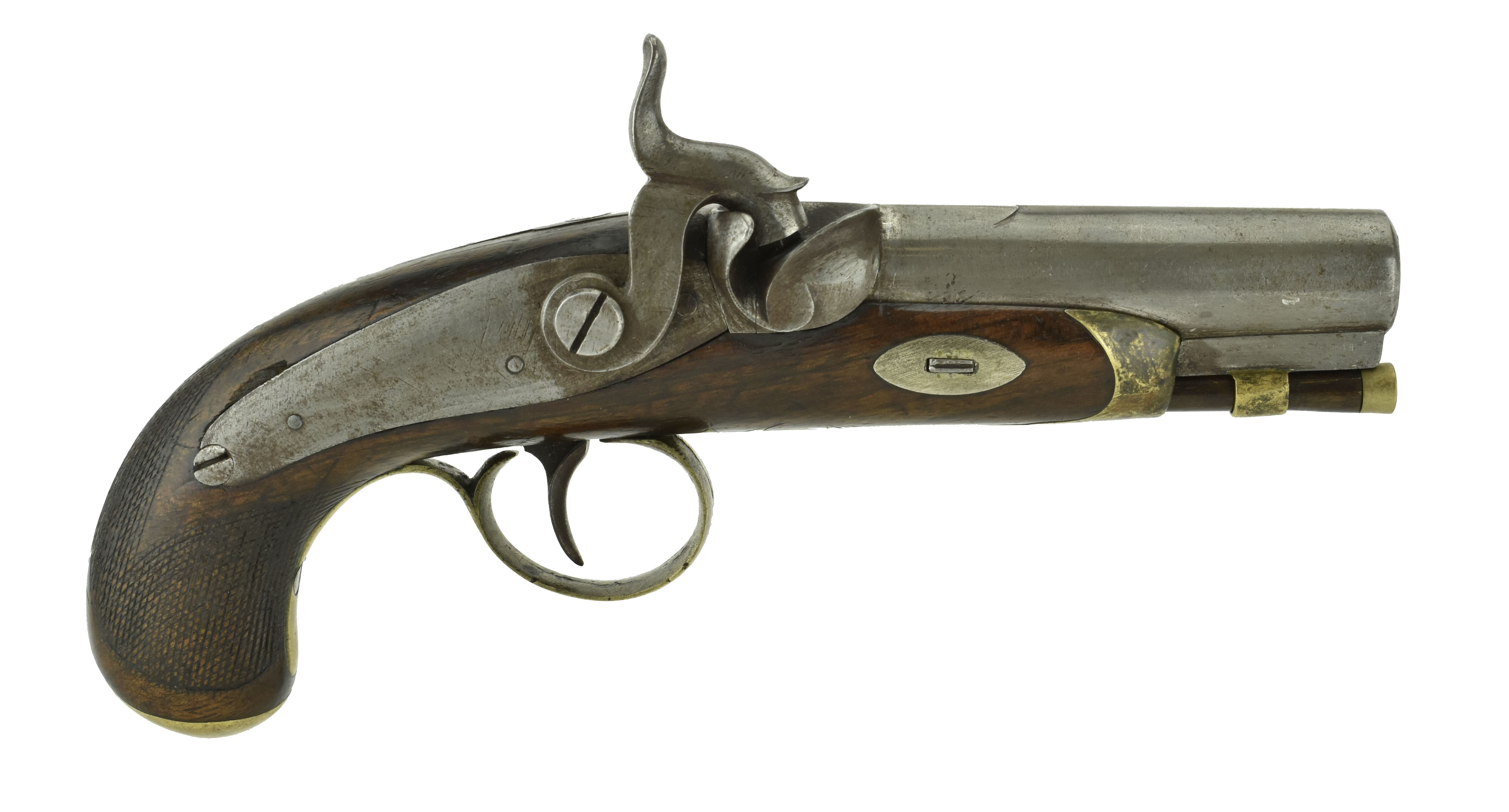 Very Unusual And Possibly One Of A Kind John Wurfflein Derringer Pistol (AH3789)