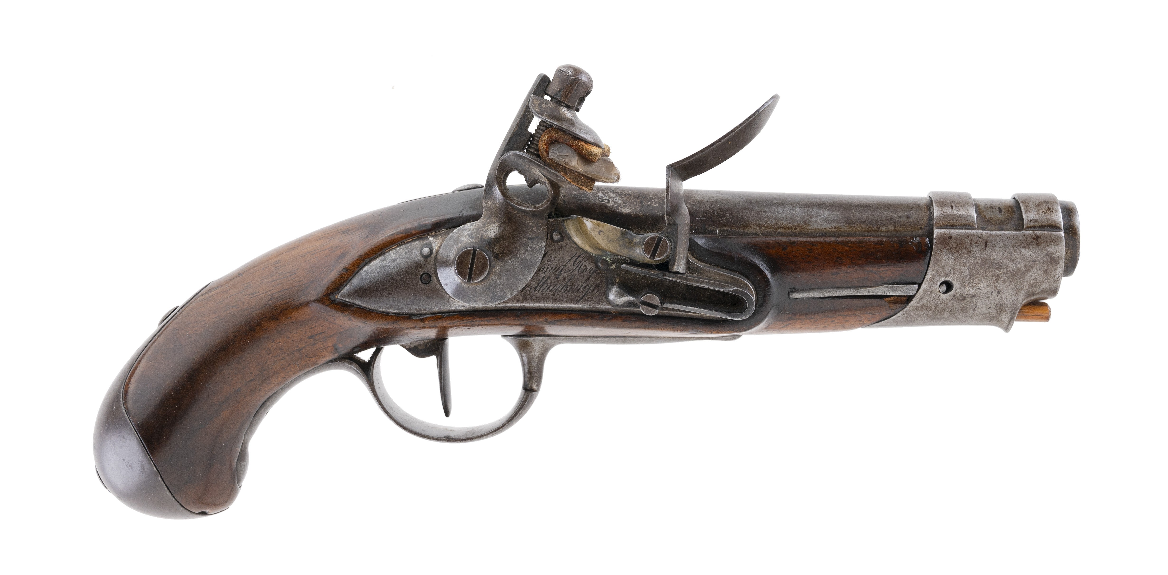 French an 9 Gendarme Flintlock Pistol (AH6455) DTX