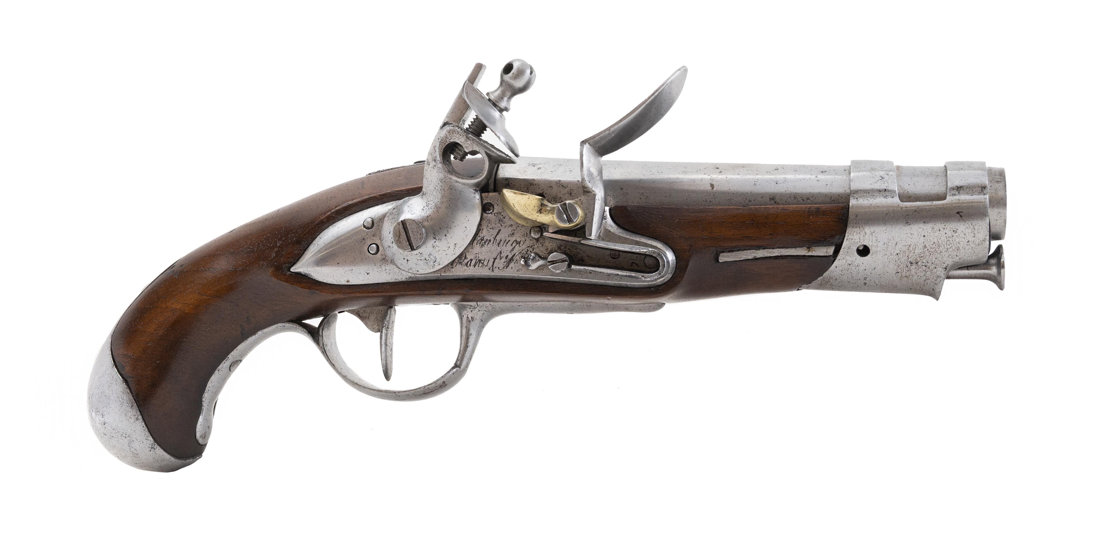 French Model an 9 Gendarme Flintlock Pistol (AH6475) ATX