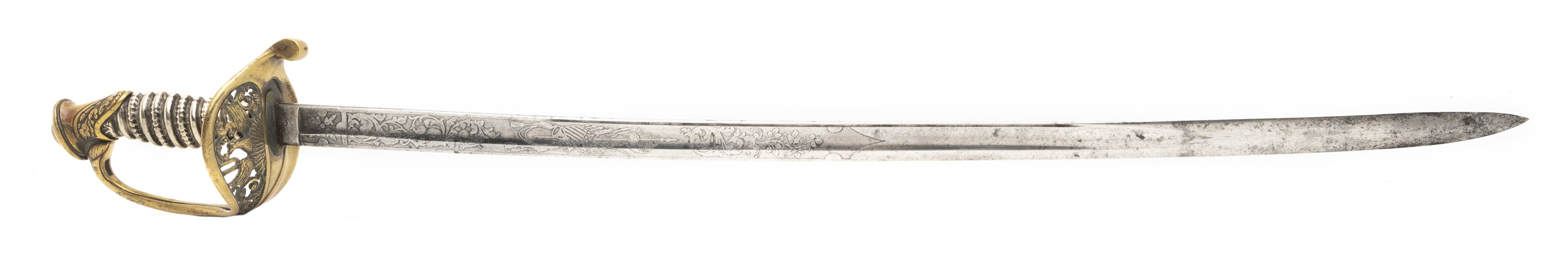 US Model 1850 Foot Officer’s Non Regulation Silver Grip Sword (SW1378)