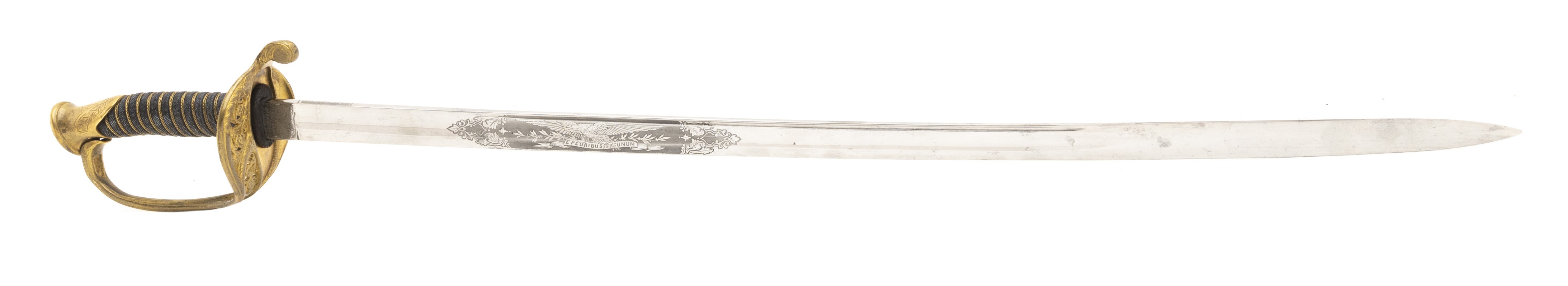 Presentation Grade US model 1850 Foot Officer Sword (SW1384) ATX