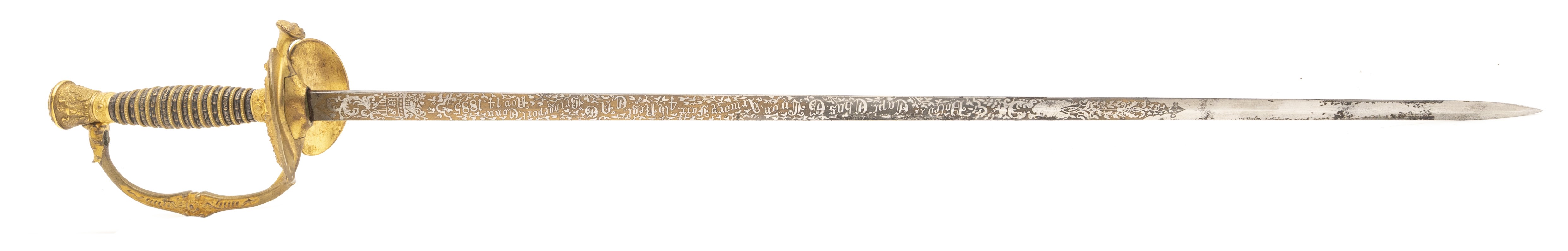 Beautiful 1860 Staff & Field Presentation Sword (SW1406)