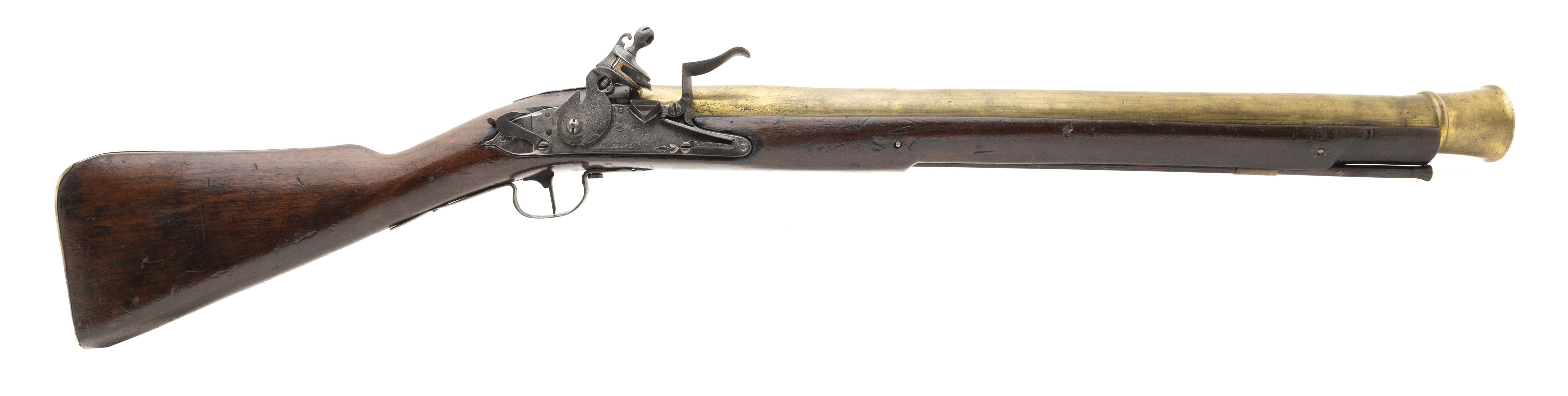 Large 18th Century British Flintlock Musketoon (AL7051)