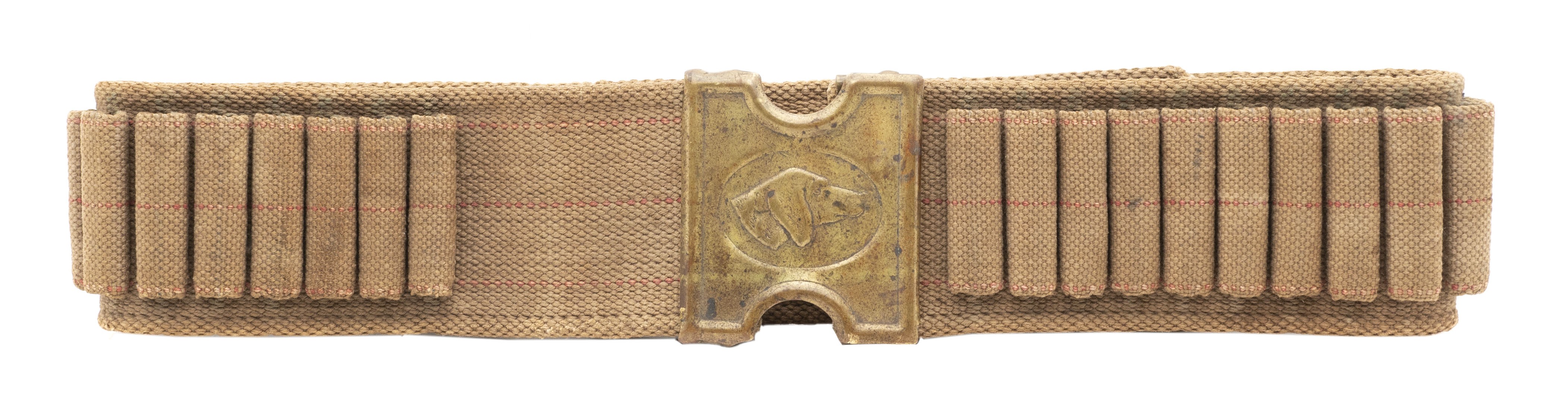 Anson Mills Belt with Remington Dog (MIS1342)