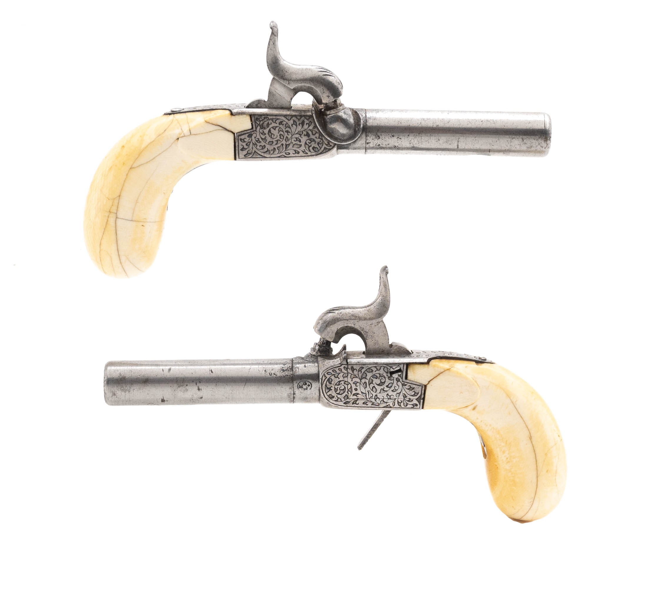 Pair of Belgian Muff Pistols (AH6600)