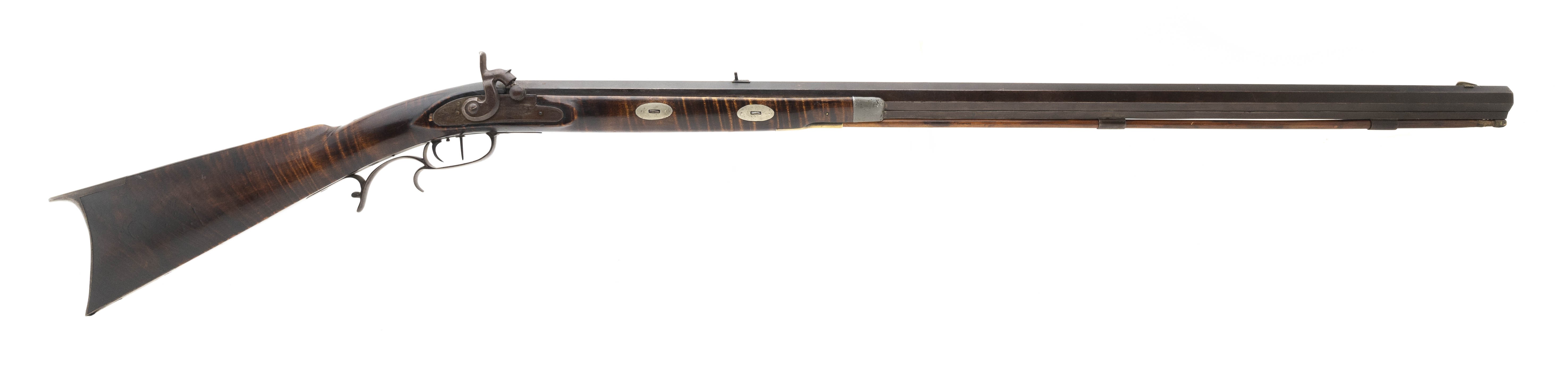 Half Stock Double Key Percussion Rifle