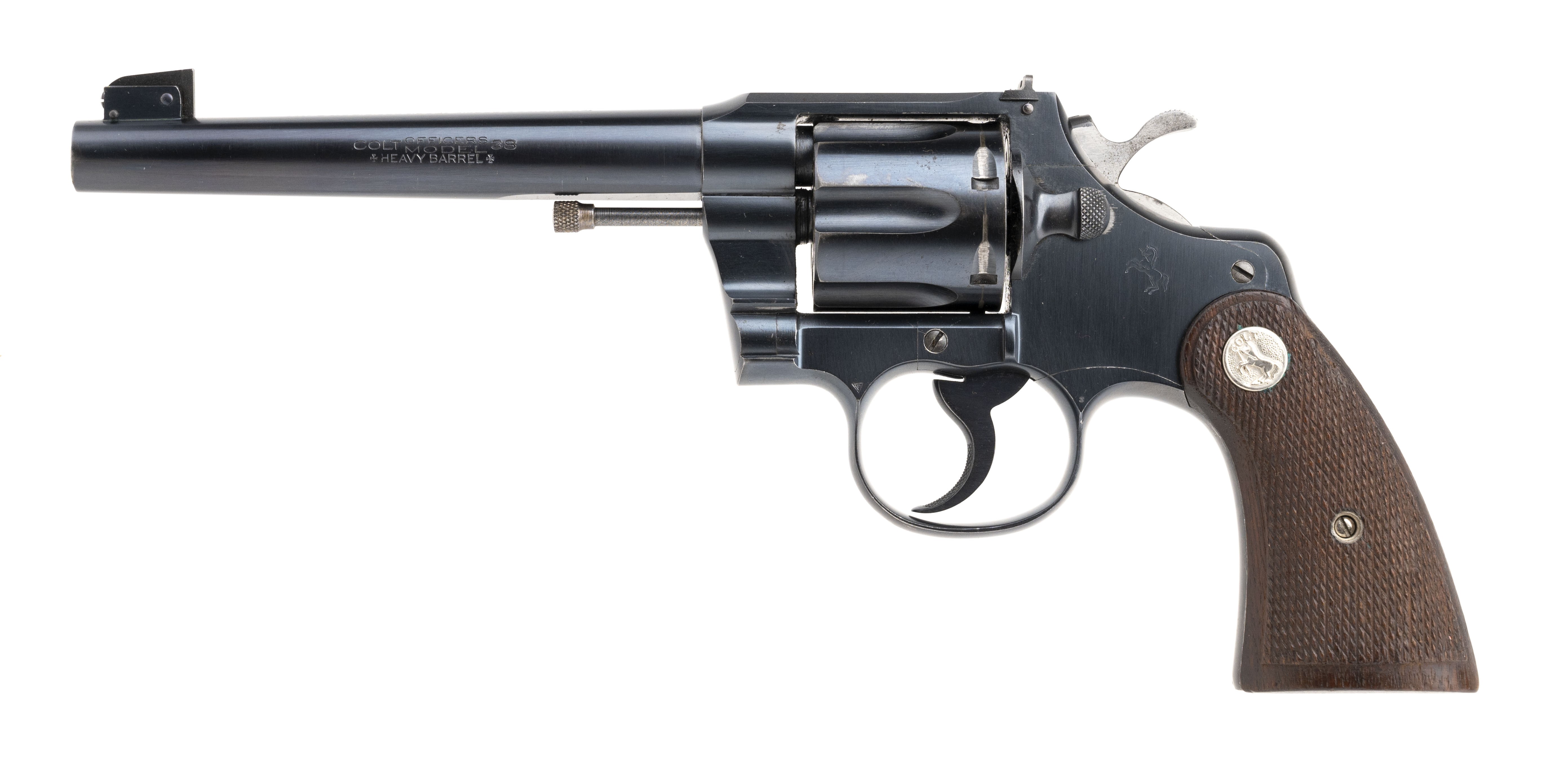 Colt Third Issue Heavy Barrel Officers Model 38 Revolver (C17660)