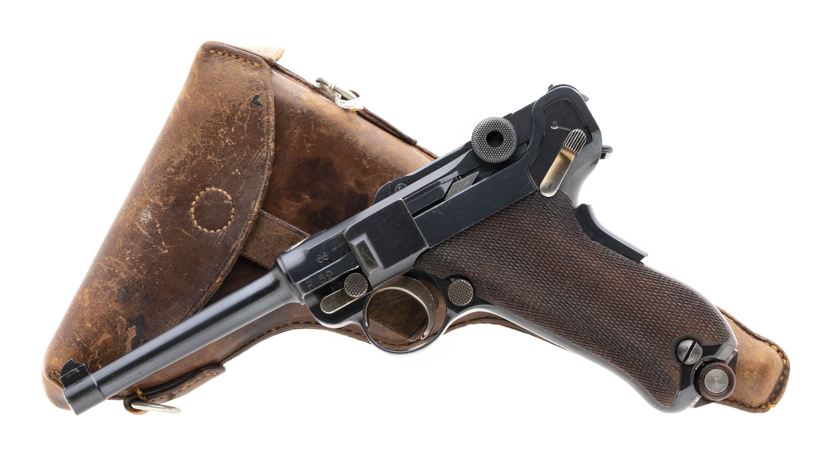 1906 DWM Swiss Police Luger With Holster (PR56256)