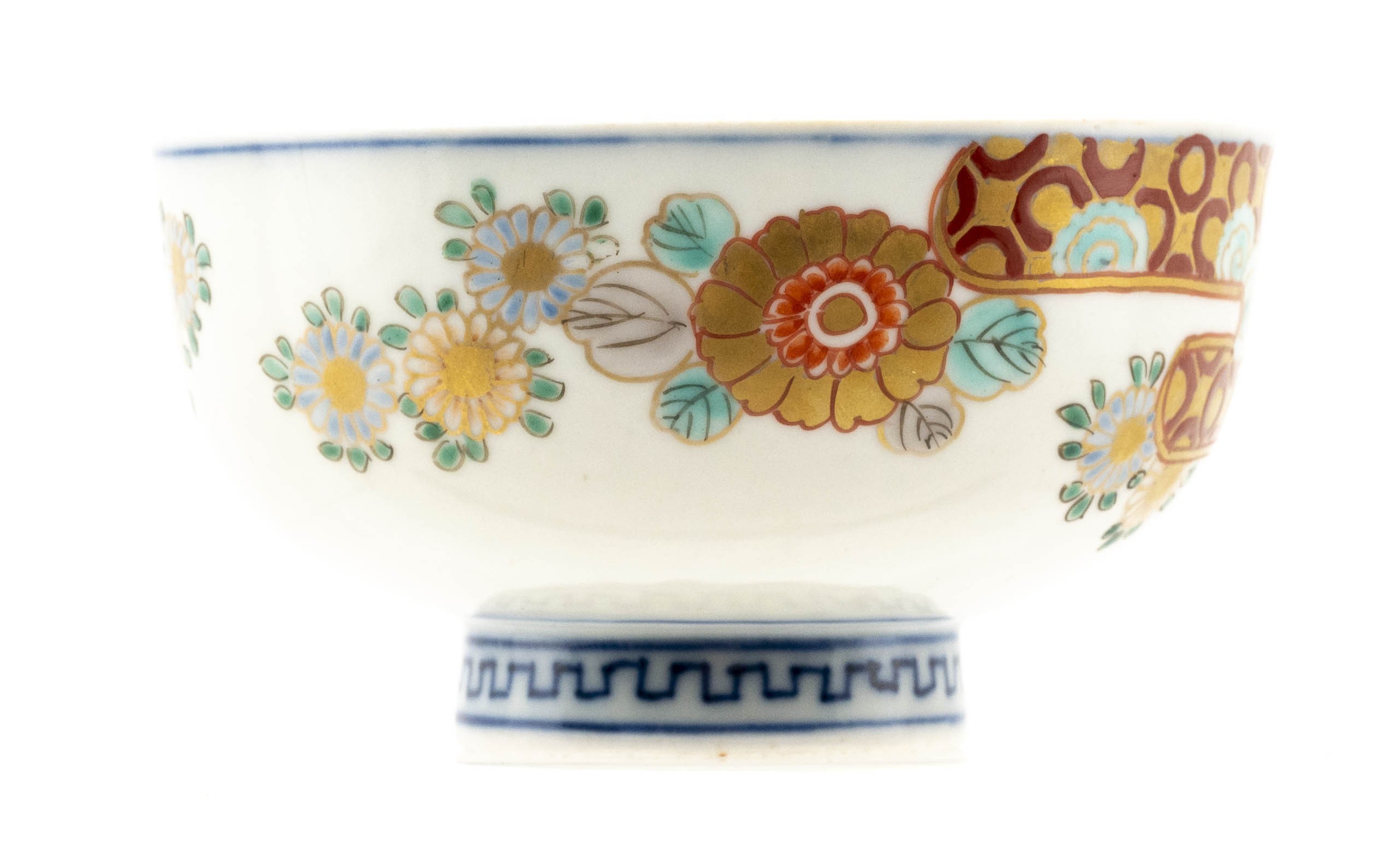 Japanese Porcelain Imari Rice Bowl (J472)