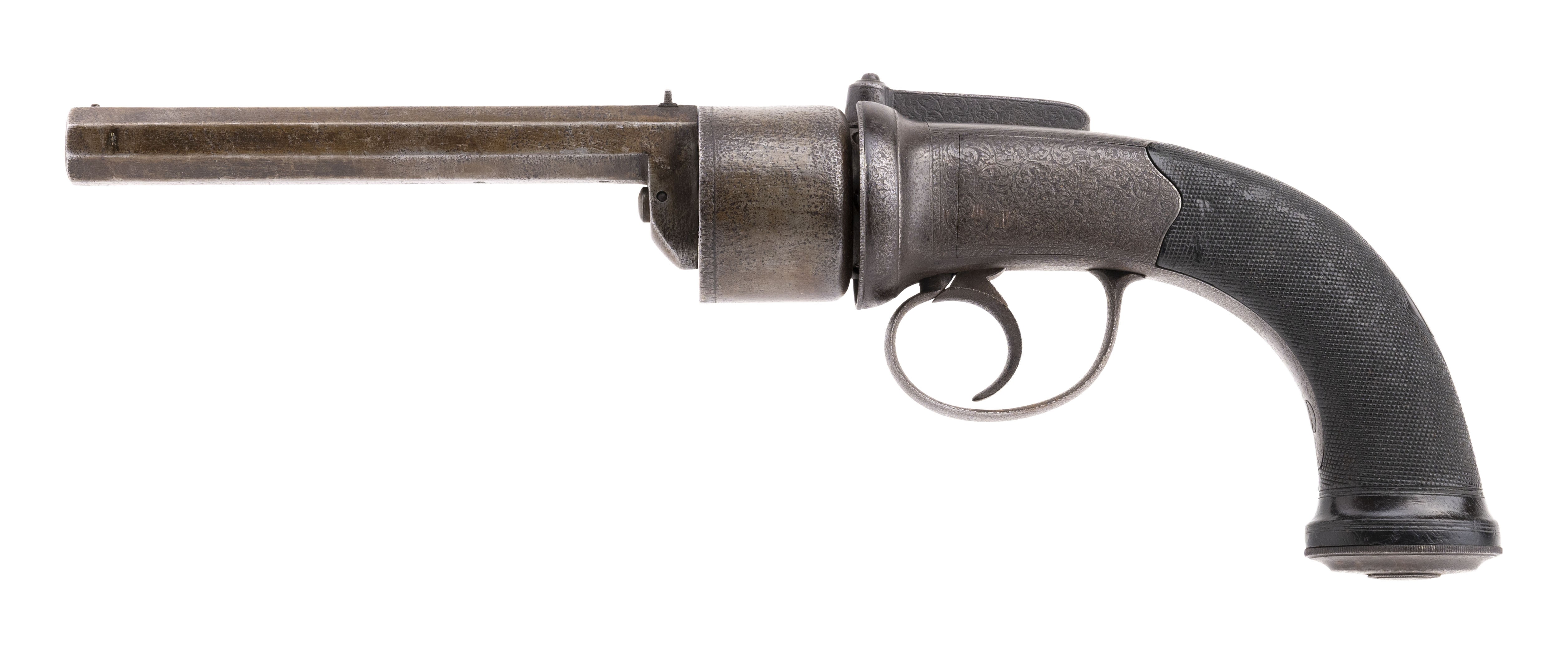 English Transitional Pepperbox .46 Caliber (AH3355)