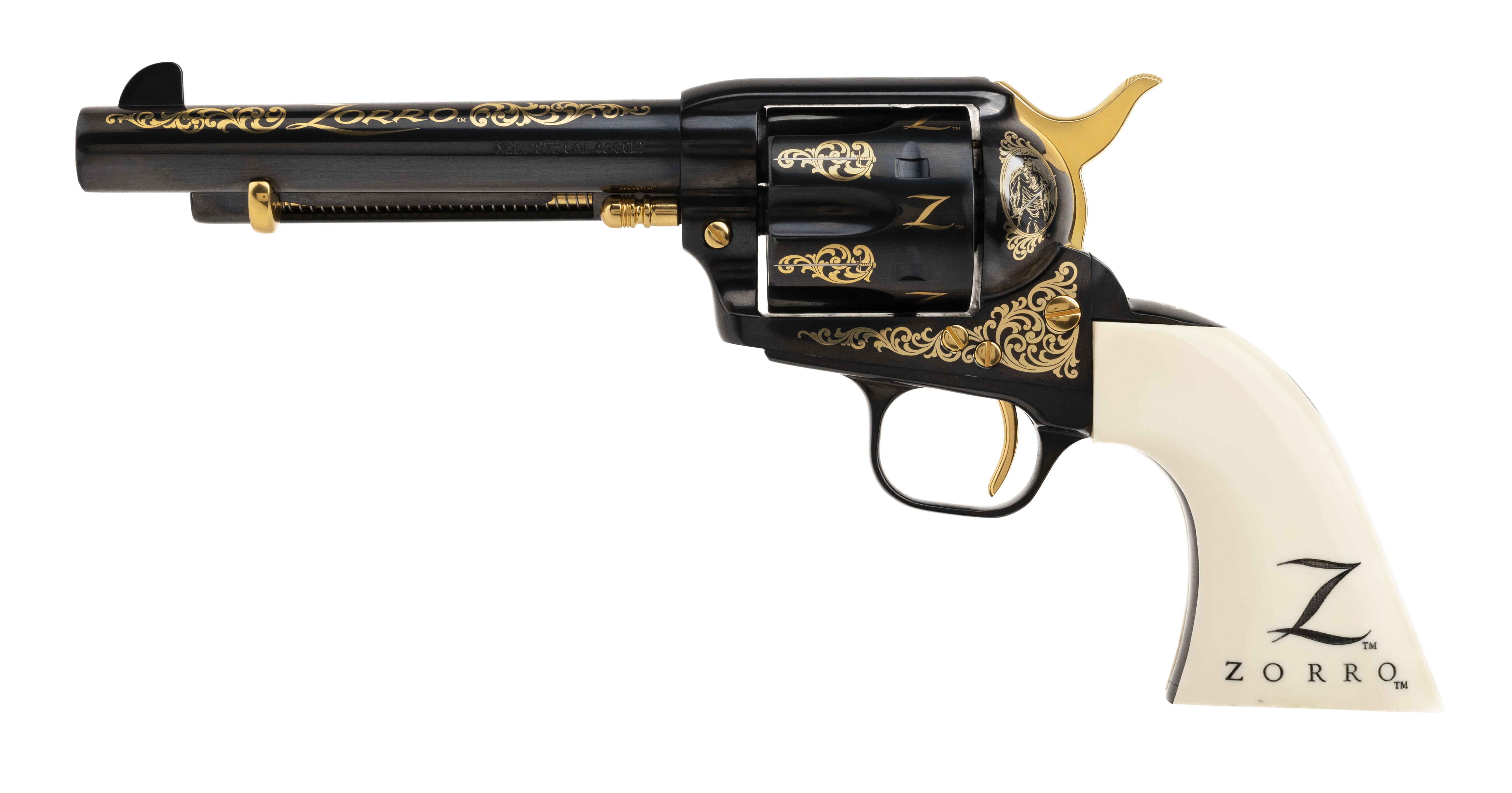 America Remembers Zorro Tribute Single Action .45LC (COM2597)