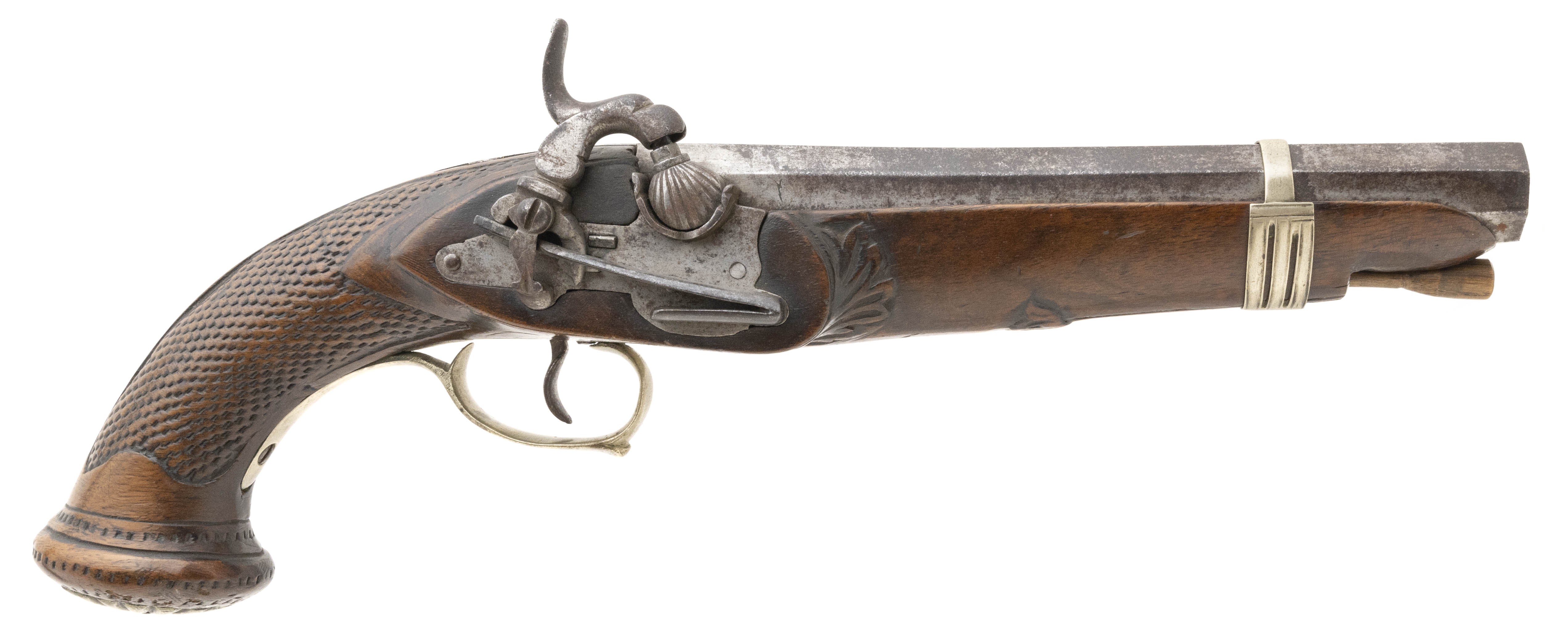 Spanish Miguelet Percussion Pistol .72 Caliber (AH2998)