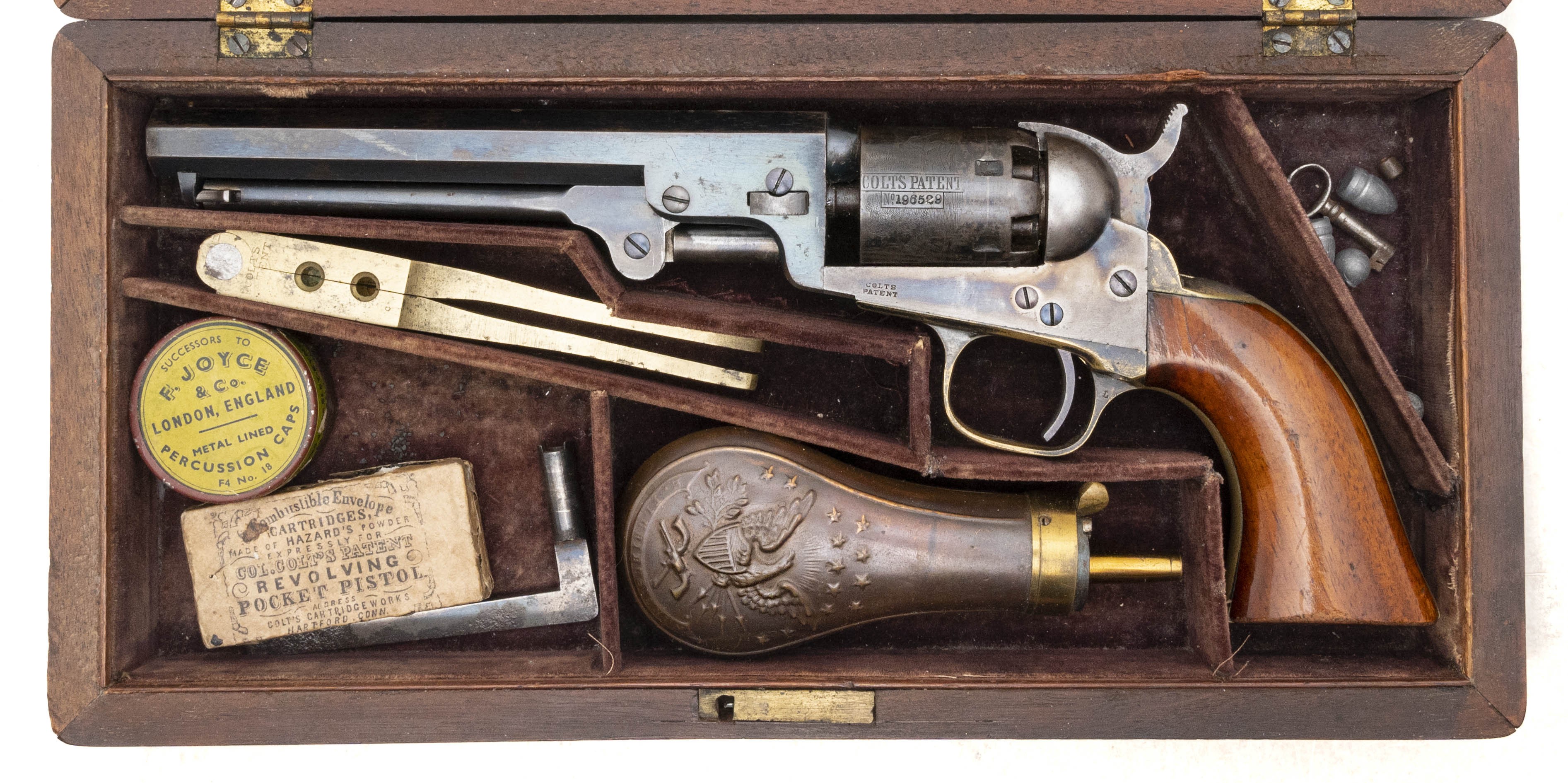 Cased Colt 1849 Pocket Revolver (C14635)