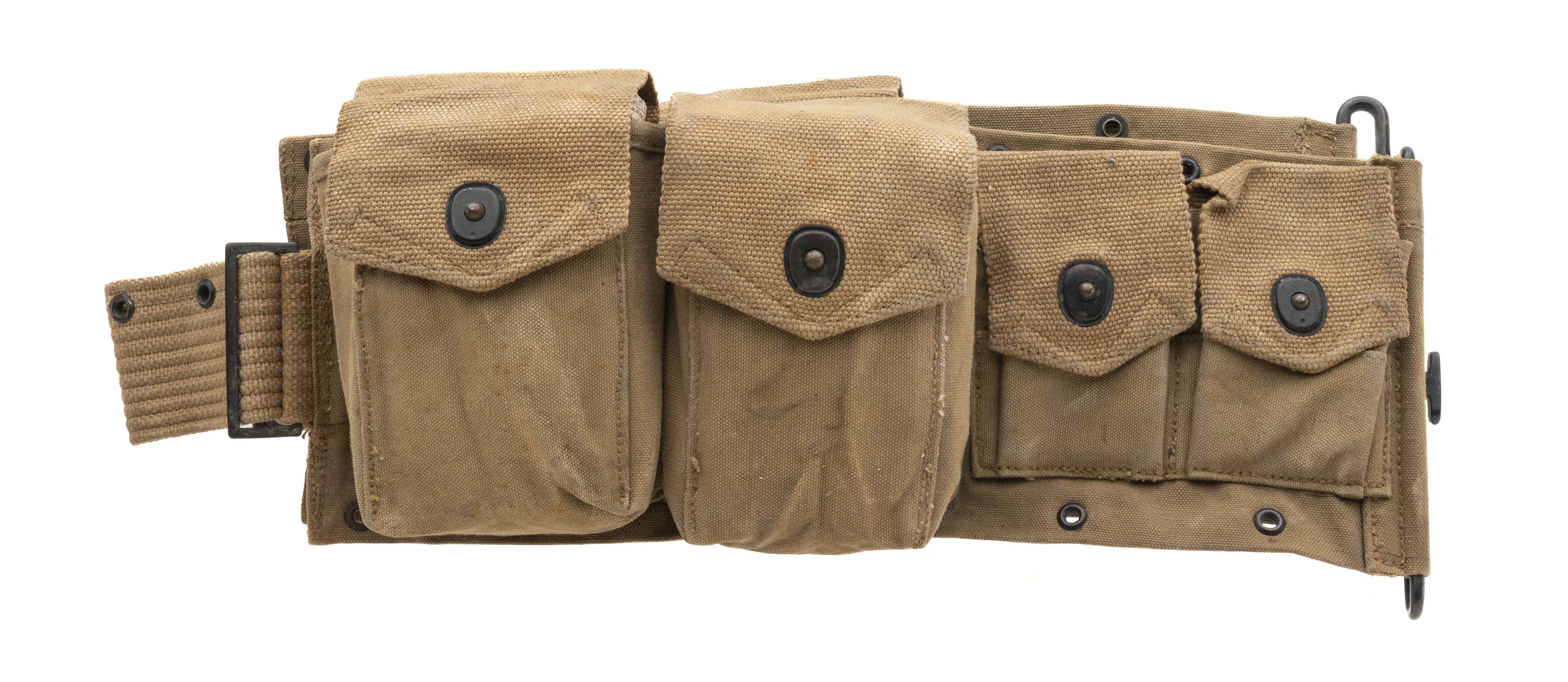 WW1 2nd Assistant BAR gunner's belt (MIS1437) - Collectors Firearms