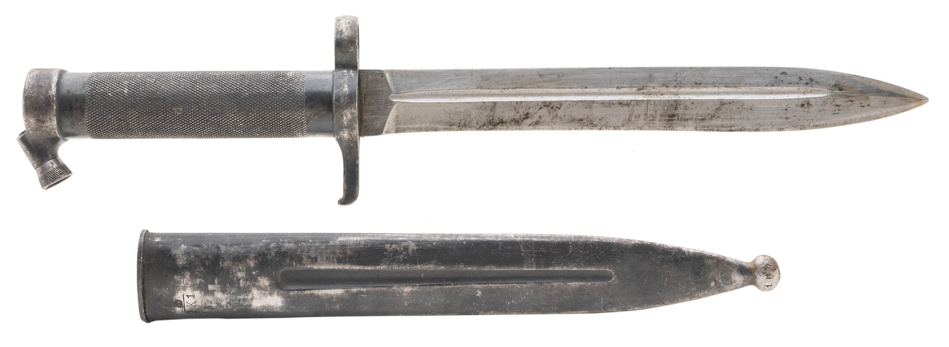 Swedish 1896 38 Short Rifle Bayonet (MEW2373)