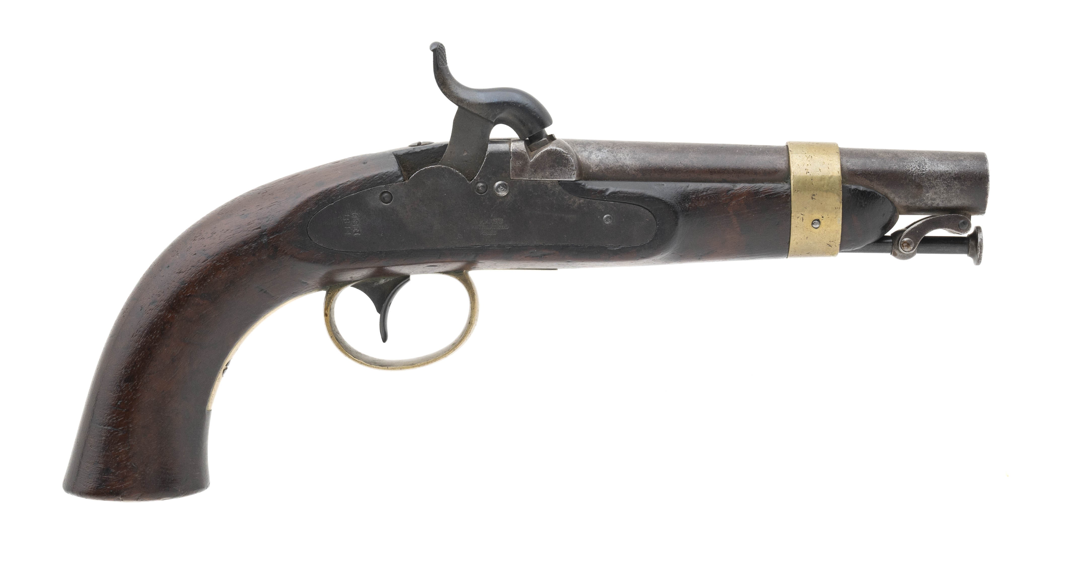 U.S. Model 1842 Boxlock Navy Pistol .54 Cal (AH8097)