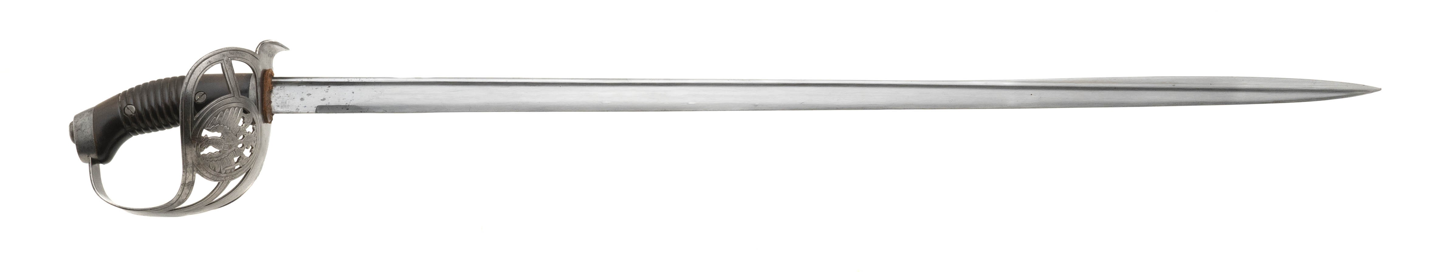 Imperial German WWI Unit Marked 1889 Cavalry Dress Sword (SW1506)