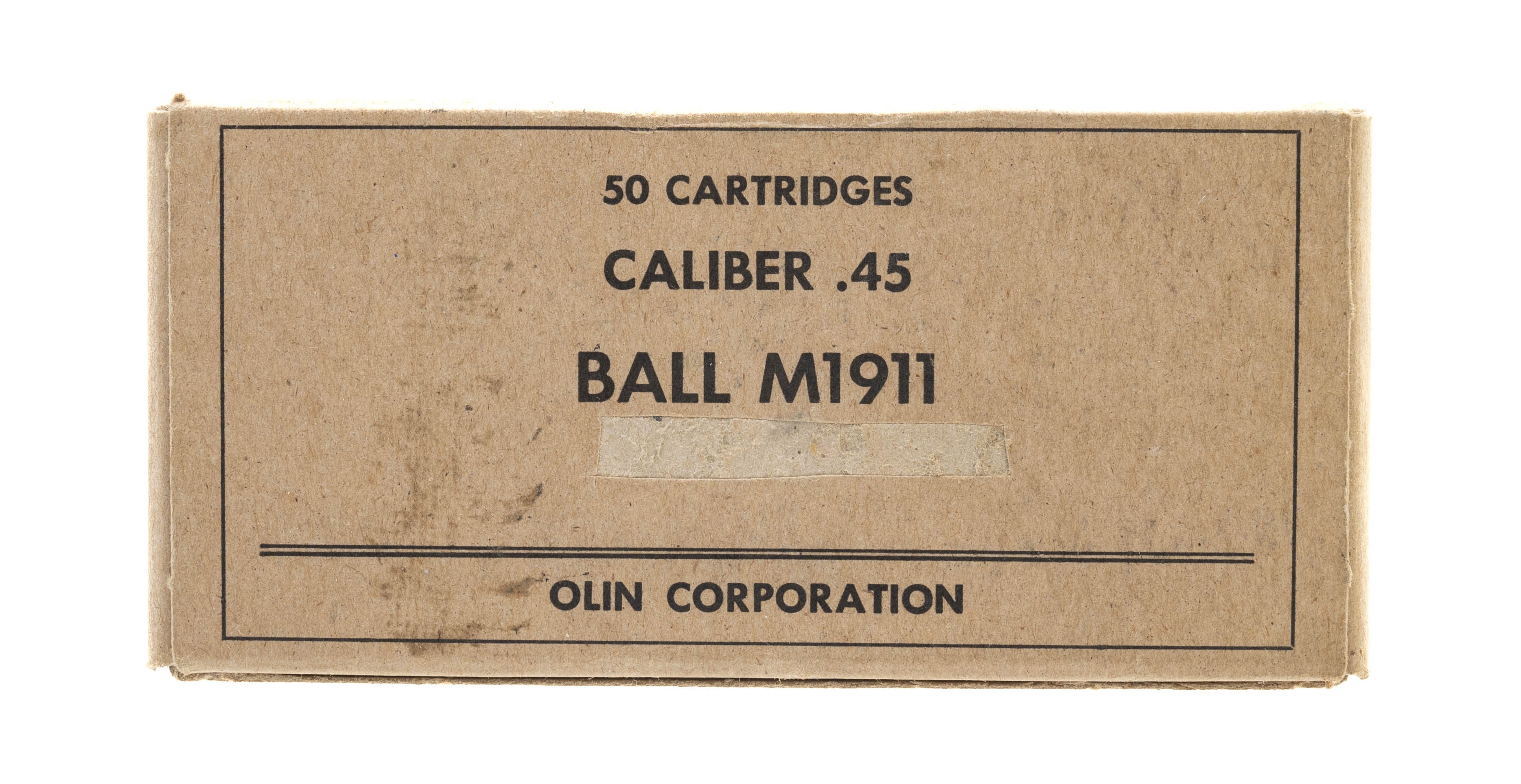 US Military 45ACP 50rd Box (AM155)