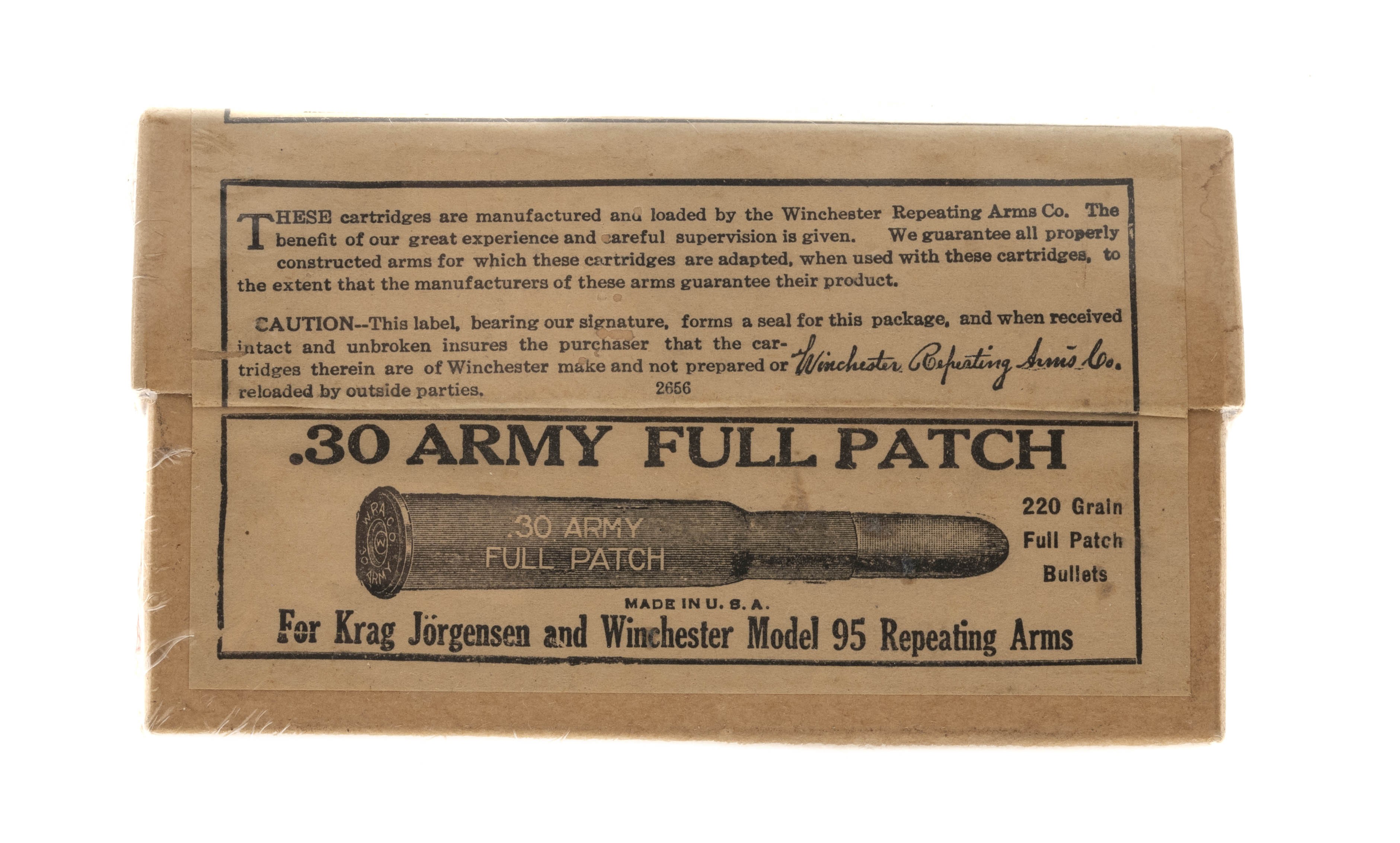 30 Army Full Patch Old Ammo (AM223)