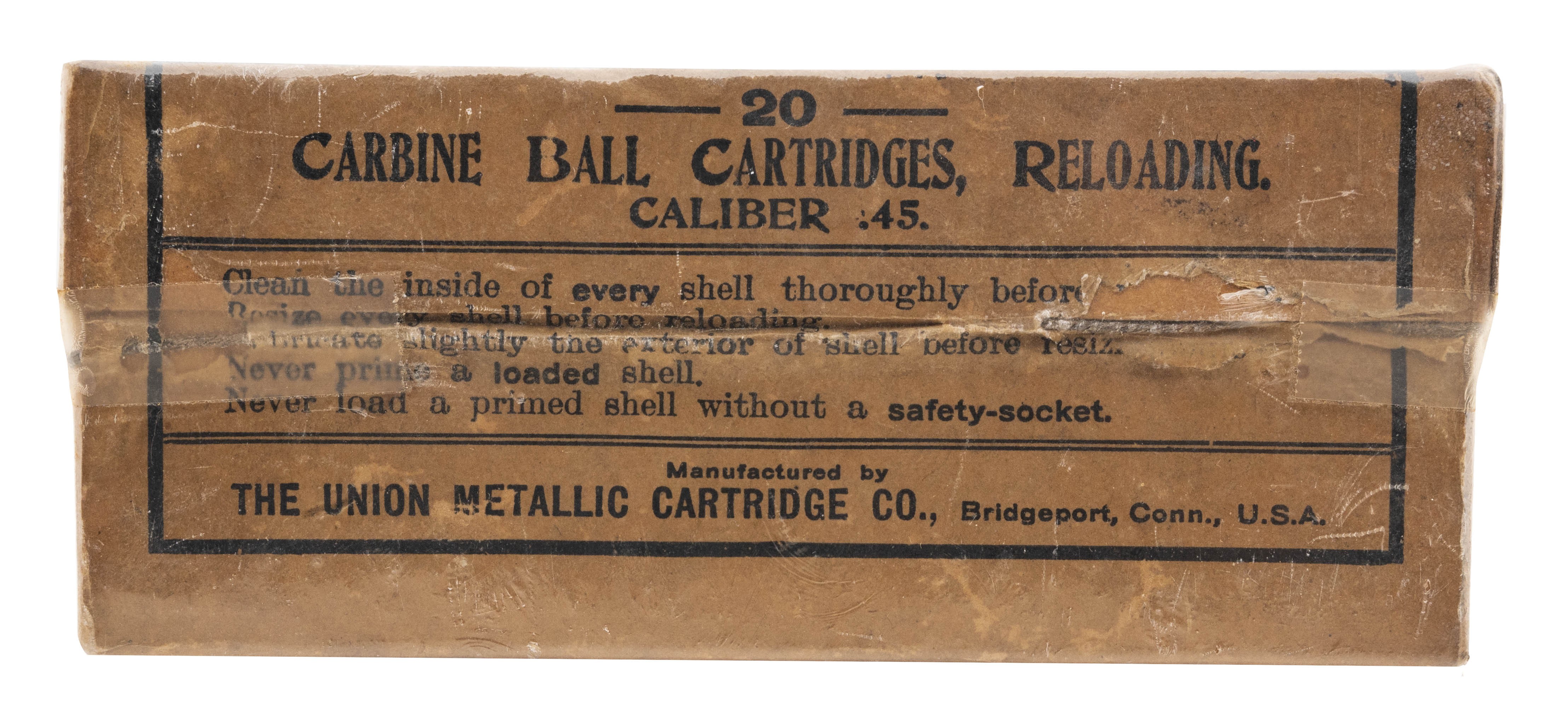 Carbine Ball "45-70" 20rds Union Metallic Co. (AM470)