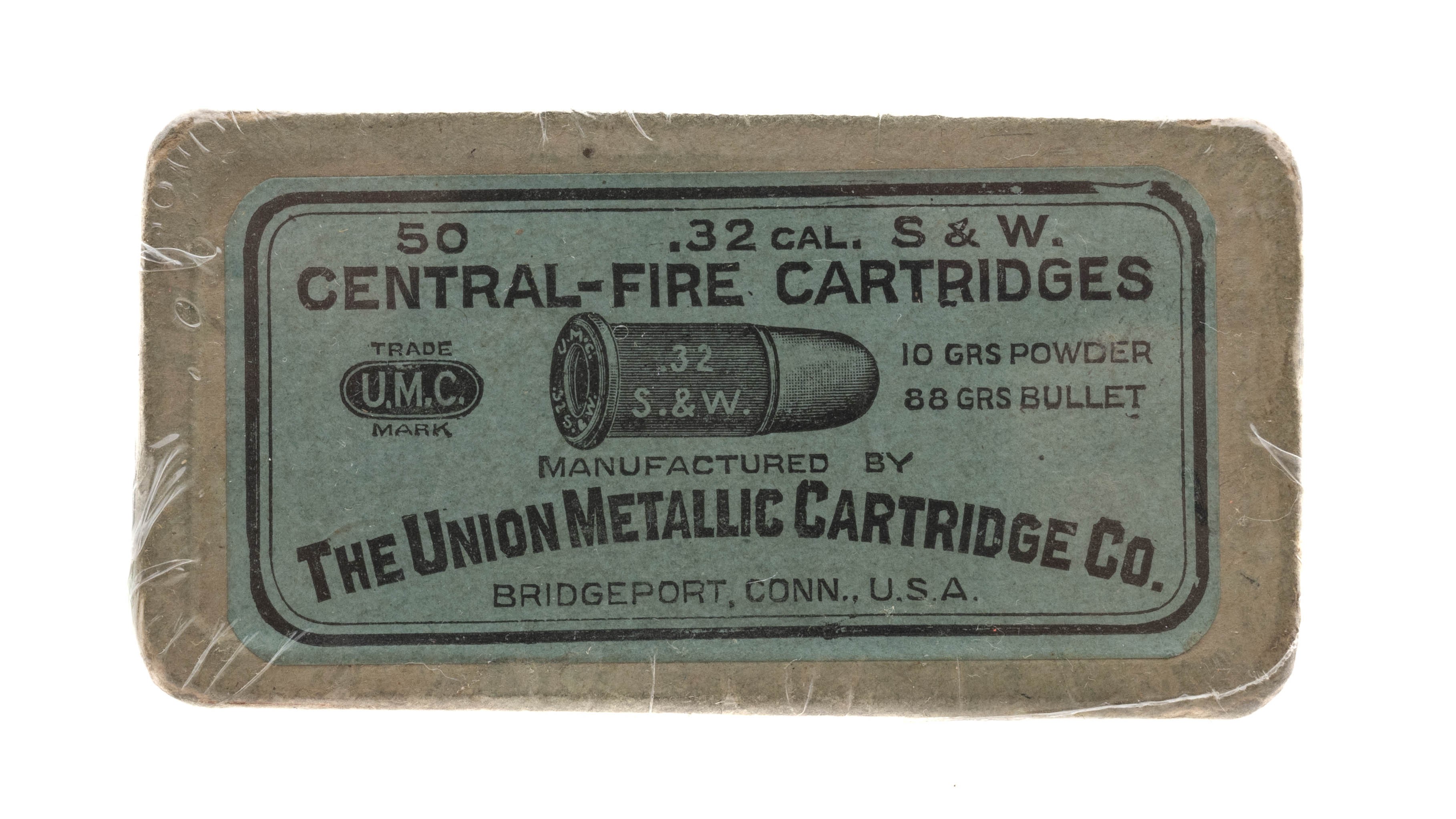 .32 S&W CF UMC Partial Box Vintage Ammo
