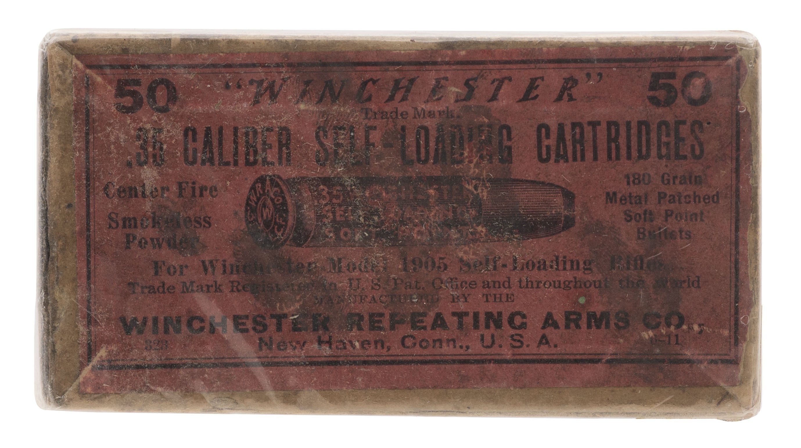 .35 Winchester Self Loading Rifle Collector Ammo