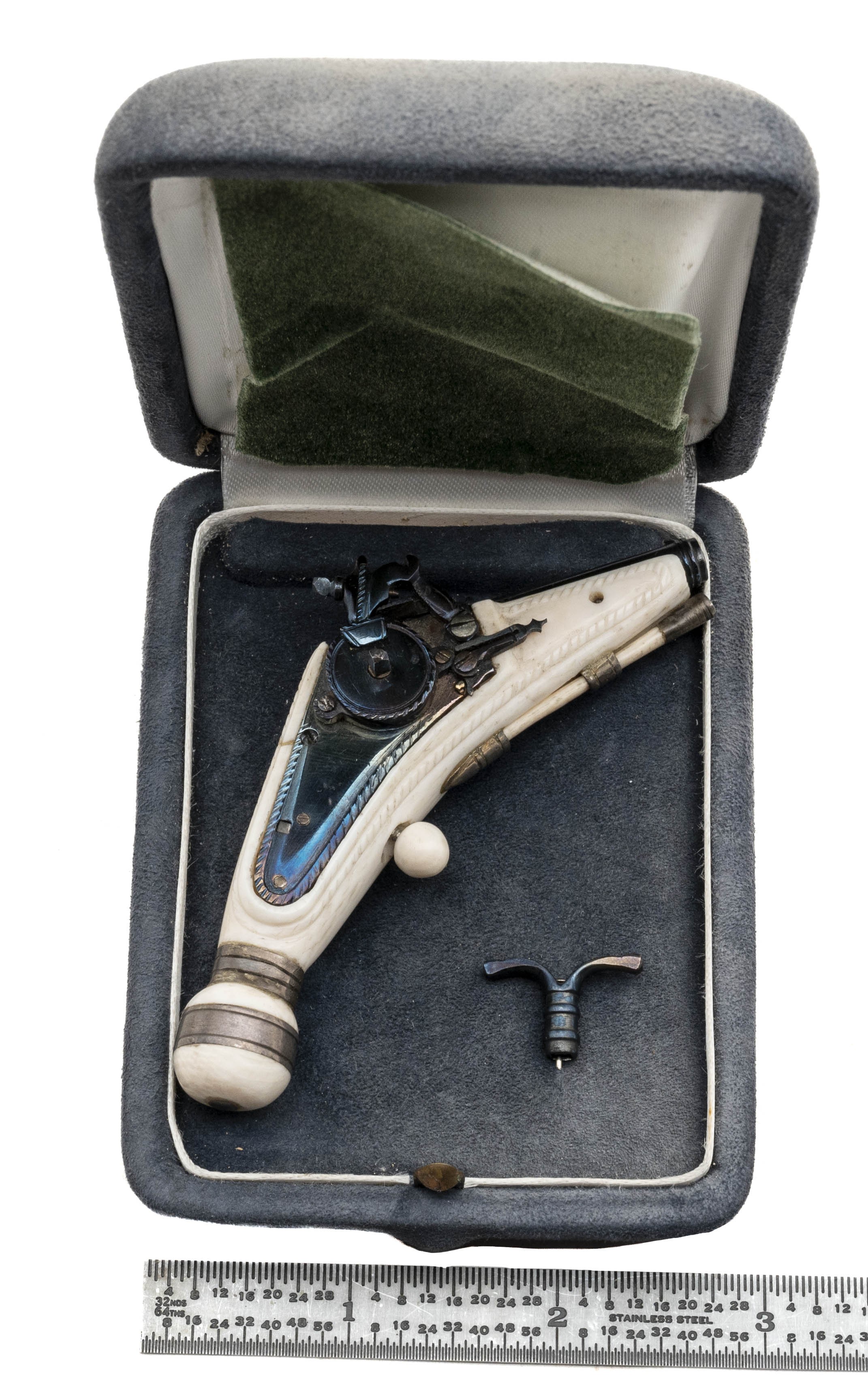 Very Finely Made Miniature Wheelock Pistol (CUR306)