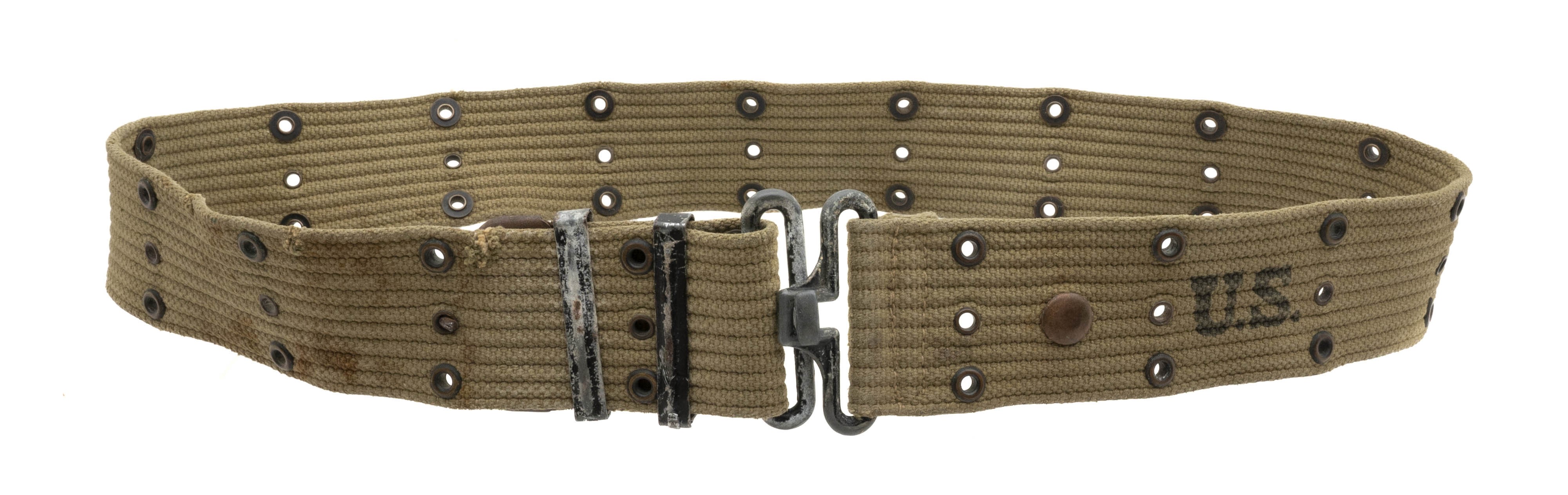 WWII US Web Pistol Belt (MM2206)