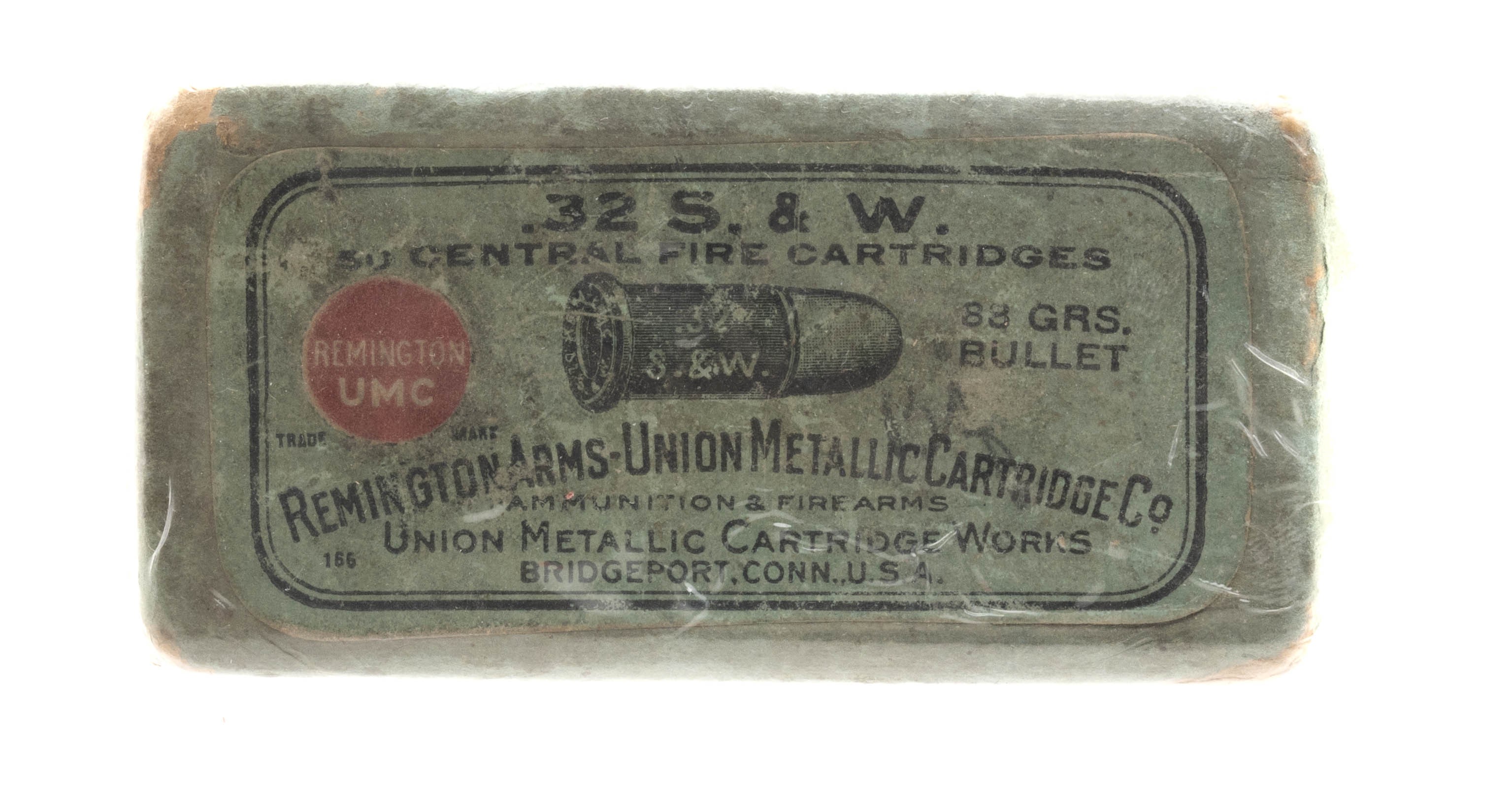 32S&W Box Of 37 Central Fire Cartridges