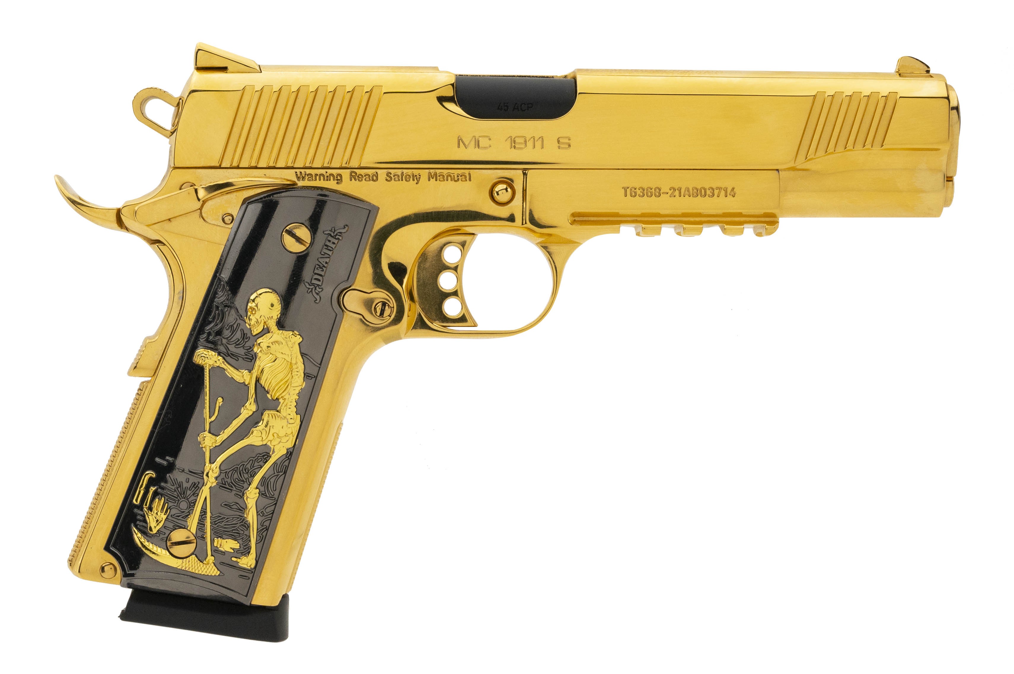 Girsan MC1911 Gold Plated .45 ACP (PR60170) - Collectors Firearms