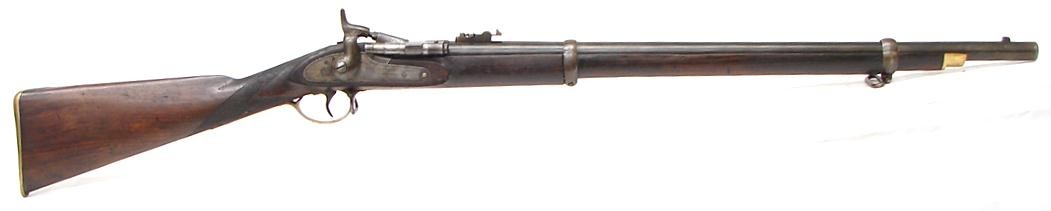 British Snider conversion of an Enfield pattern 2 band rifle. (AL2620)