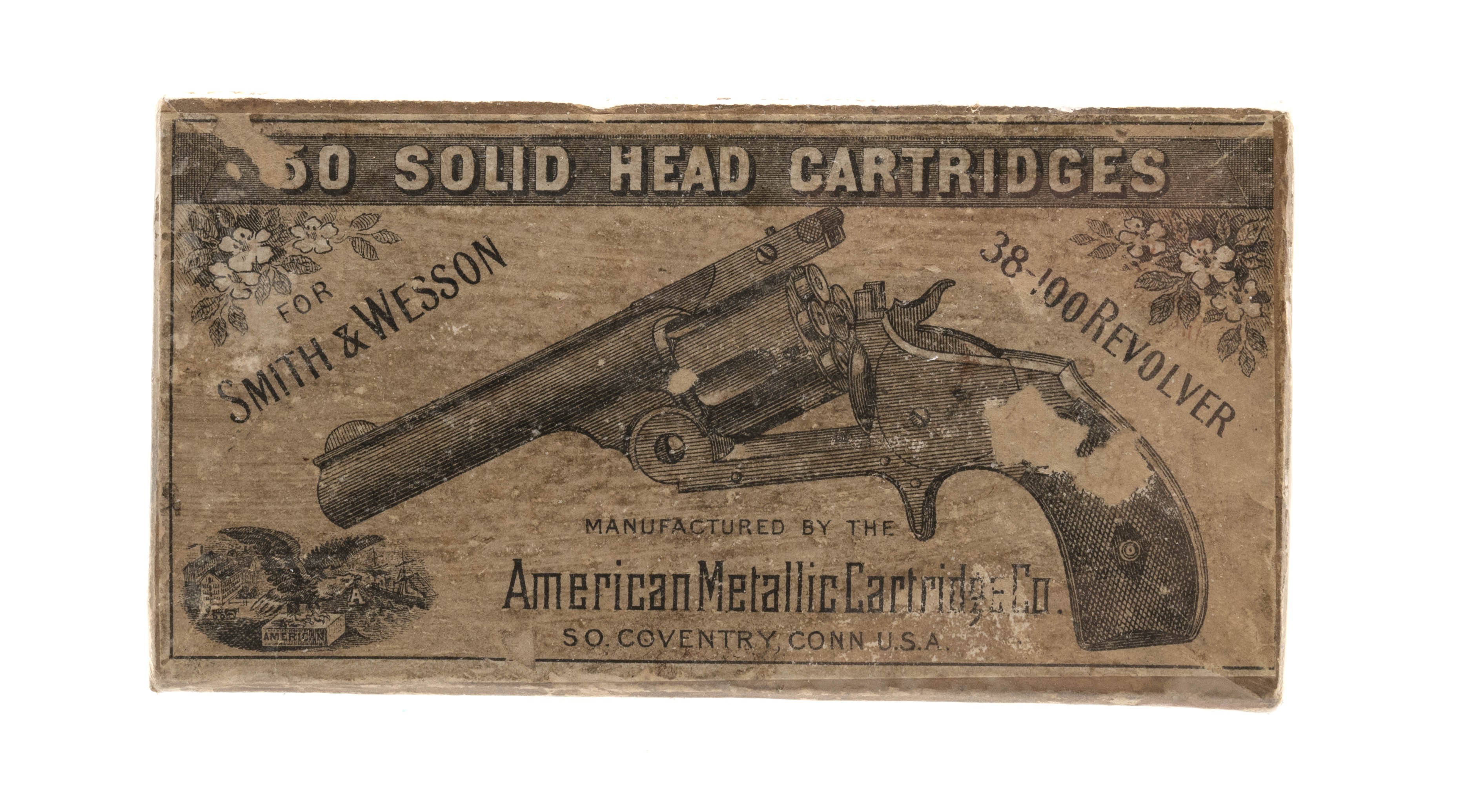 .38-100 Revolver Solid Head For S&W